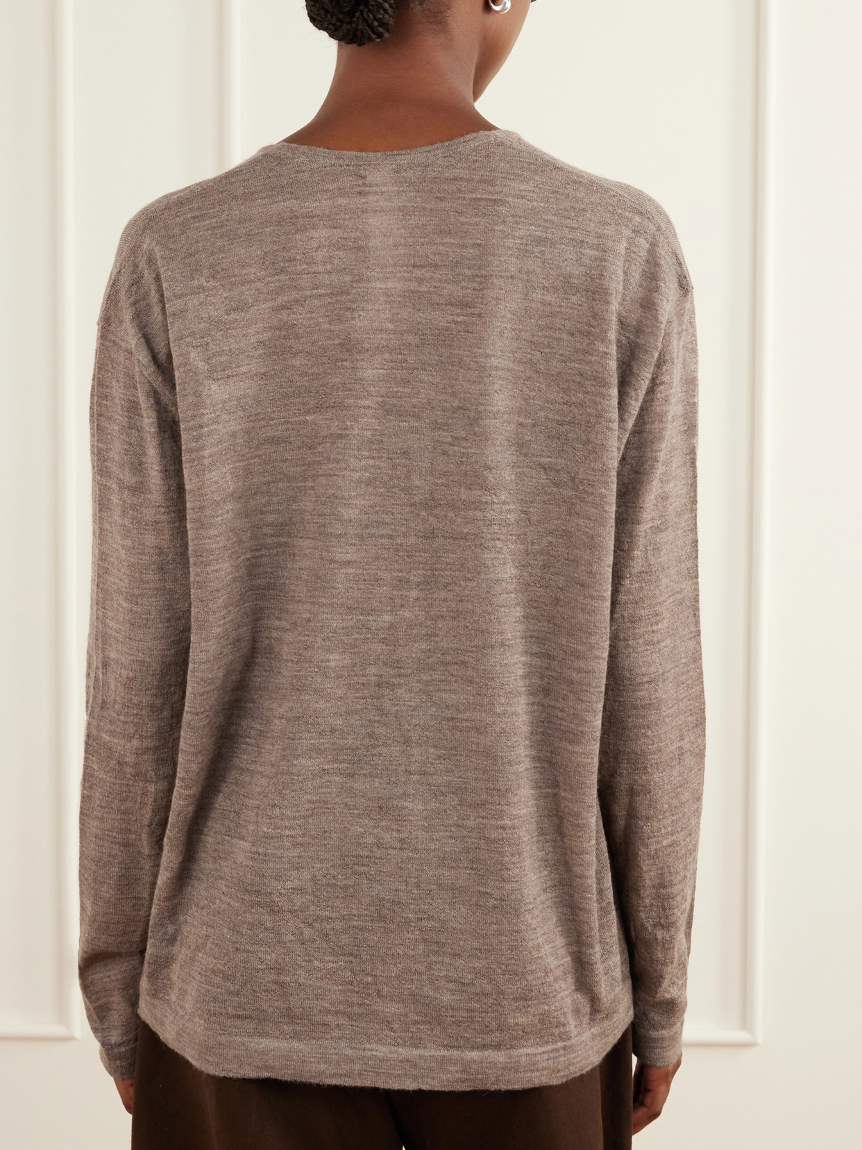 Merino And Alpaca Wool-Blend Sweater
