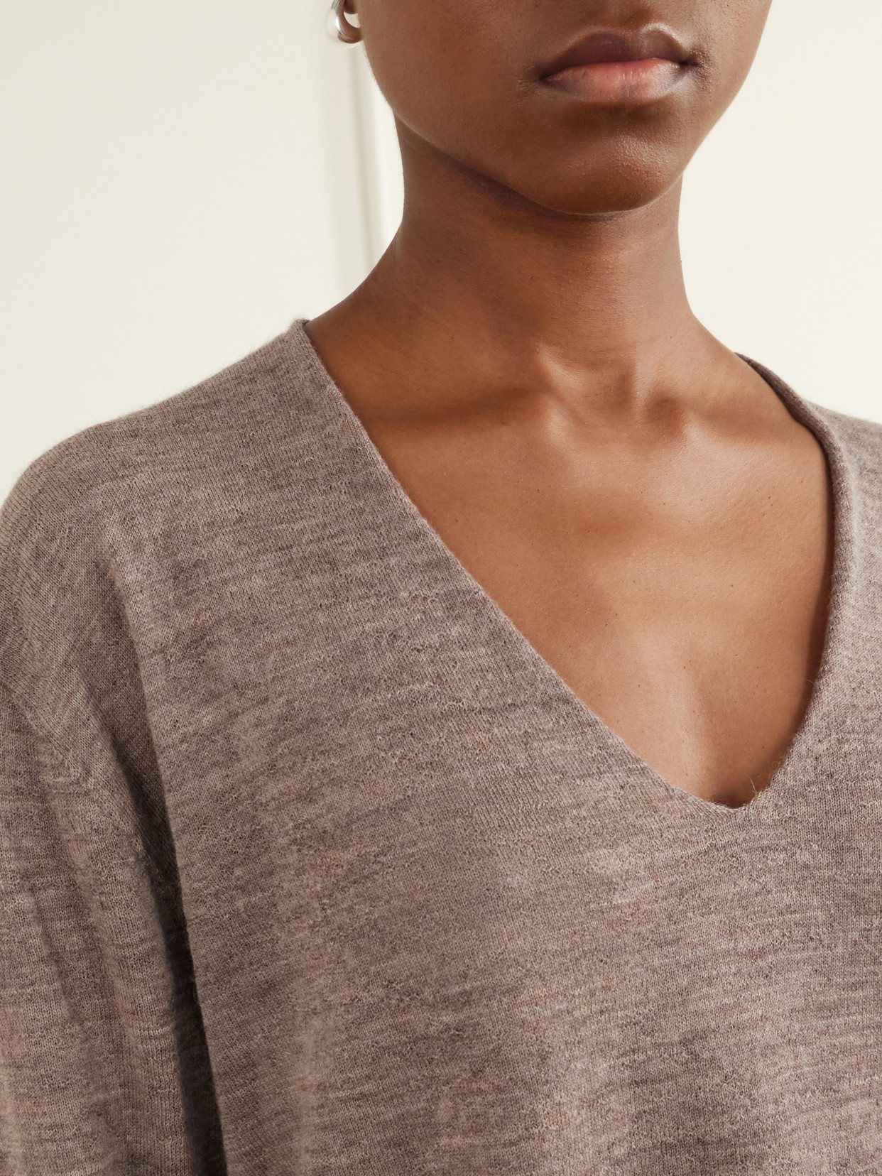 Merino And Alpaca Wool-Blend Sweater