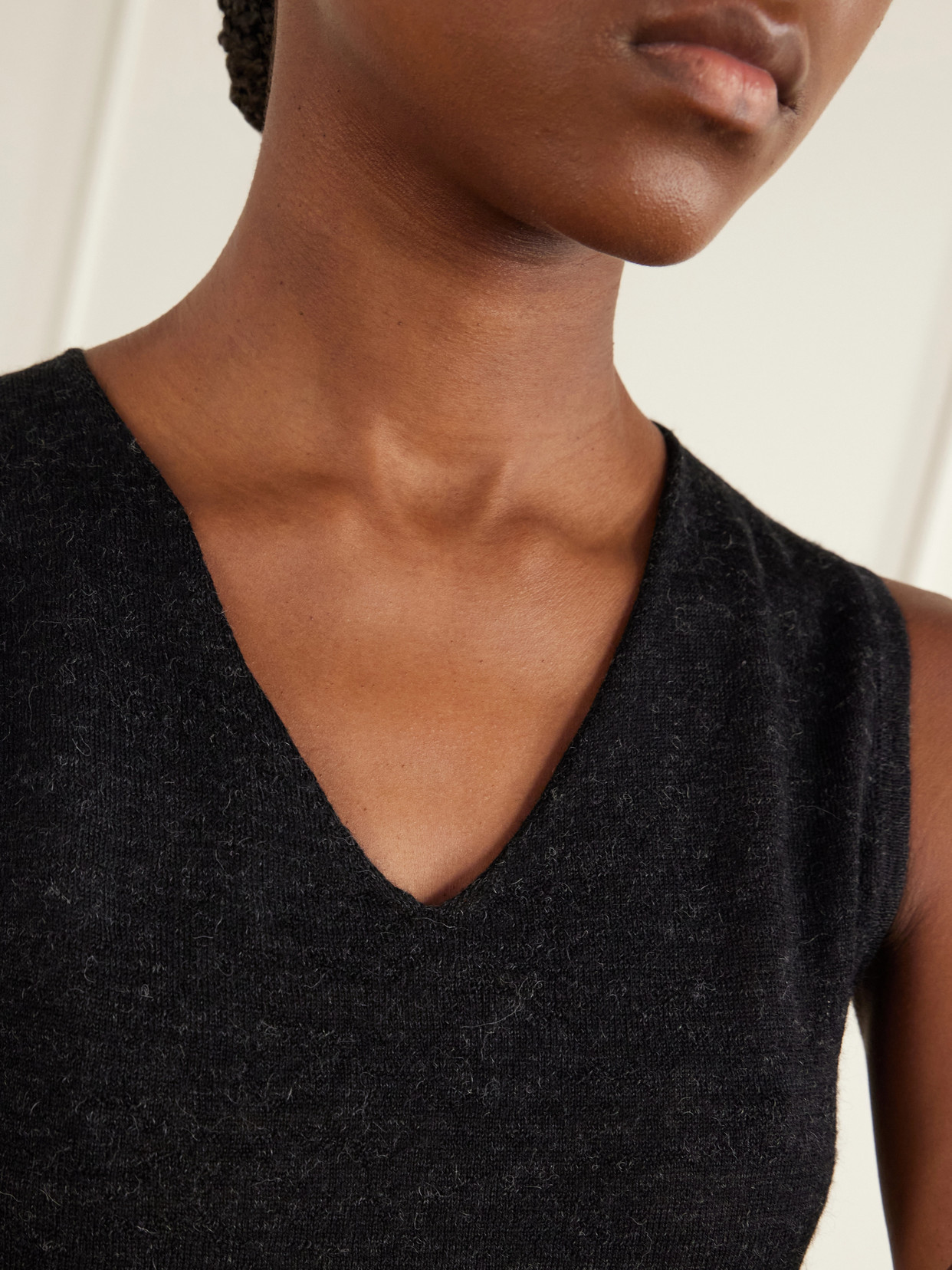 Alpaca And Merino Wool-Blend Tank