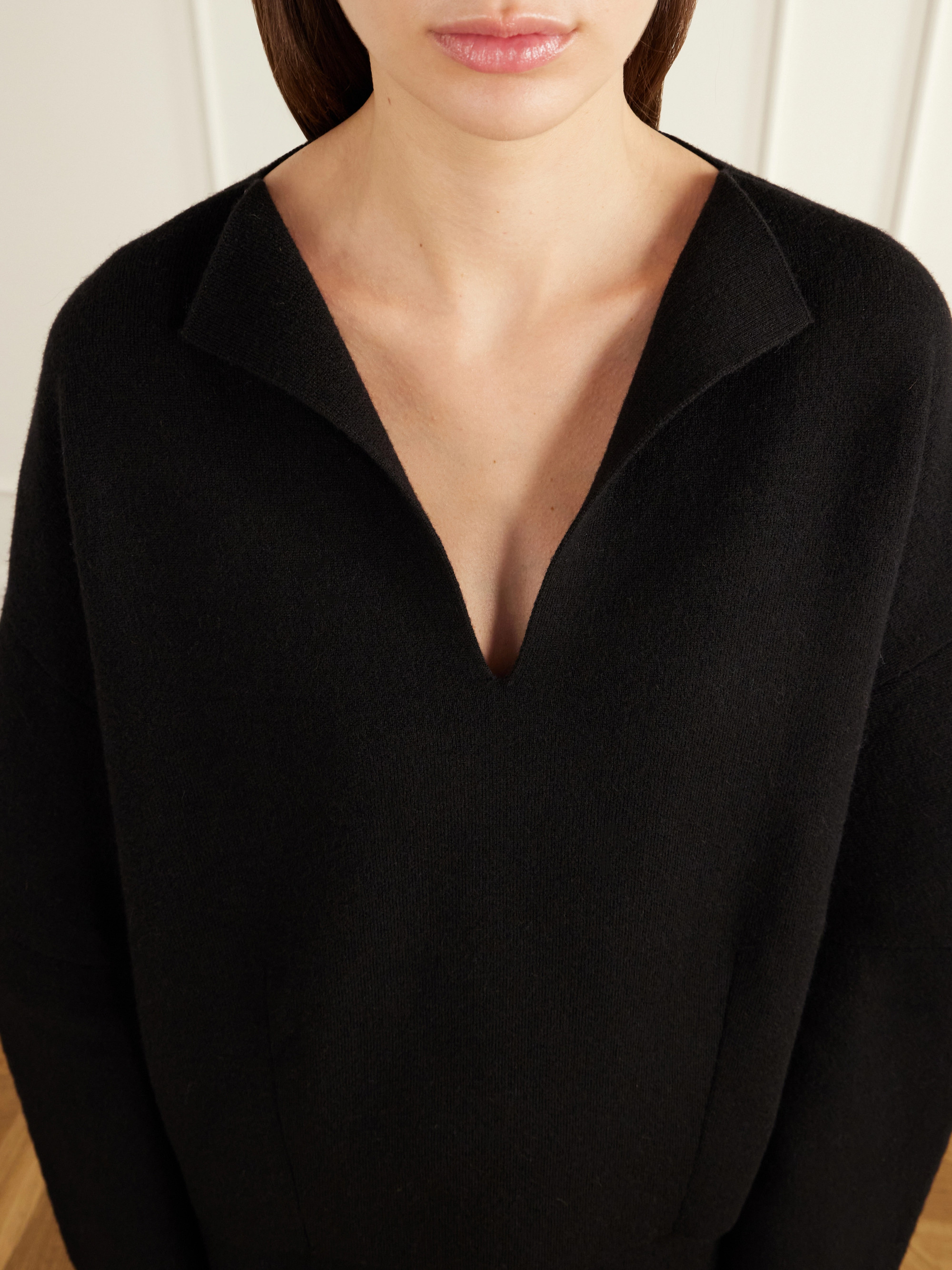 Lauren Manoogian Double-knit merino wool, alpaca and Pima cotton-blend sweater