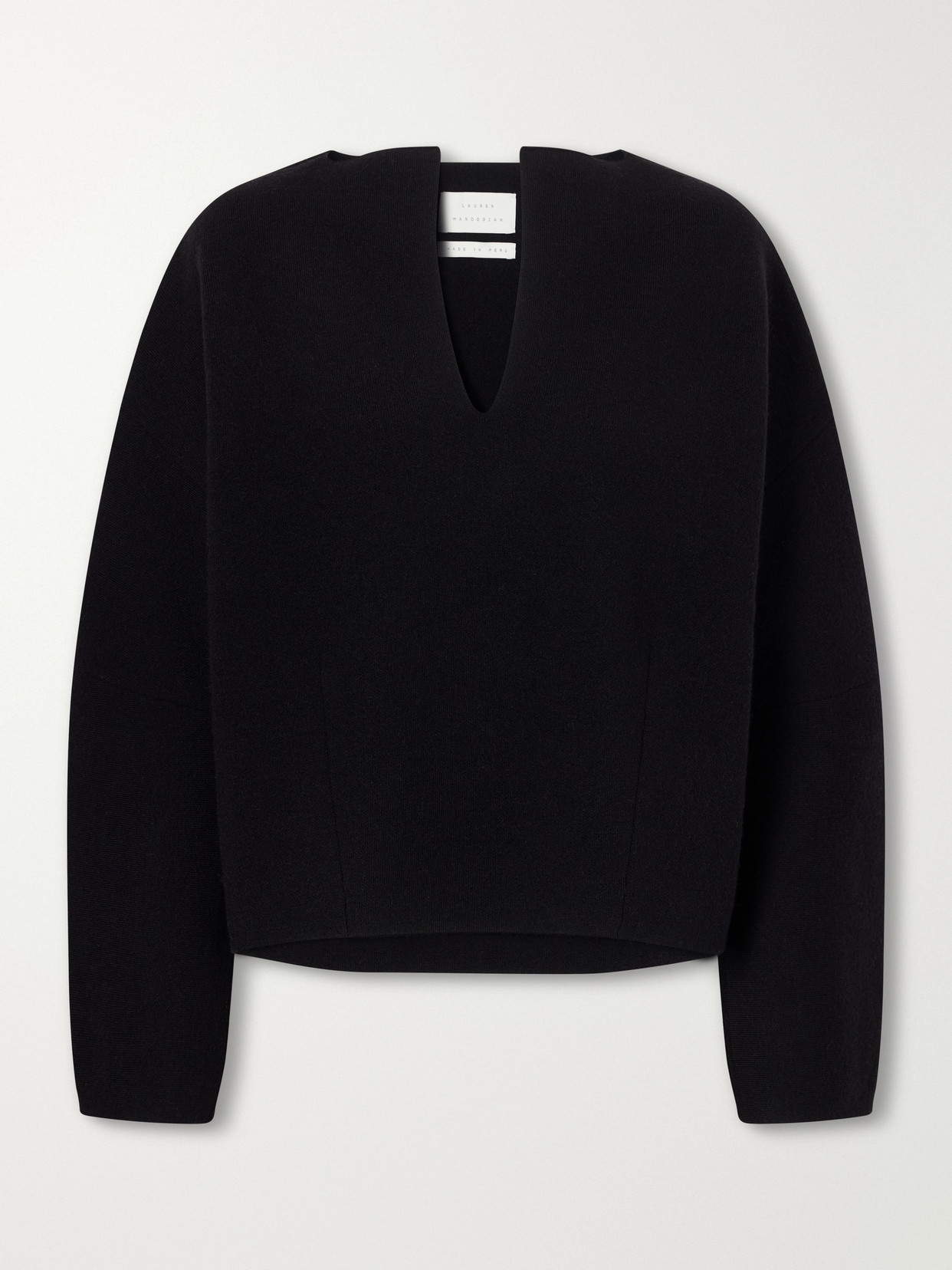 Double-Knit Merino Wool, Alpaca And Pima Cotton-Blend Sweater