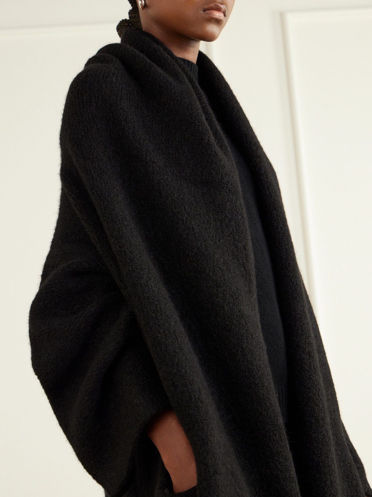 Alpaca-Blend Coat
