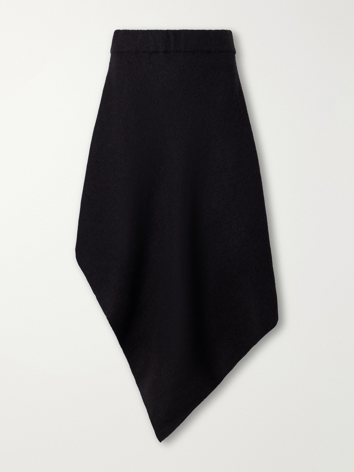 Manta Asymmetric Wool, Alpaca And Cotton-Blend Felt Midi
