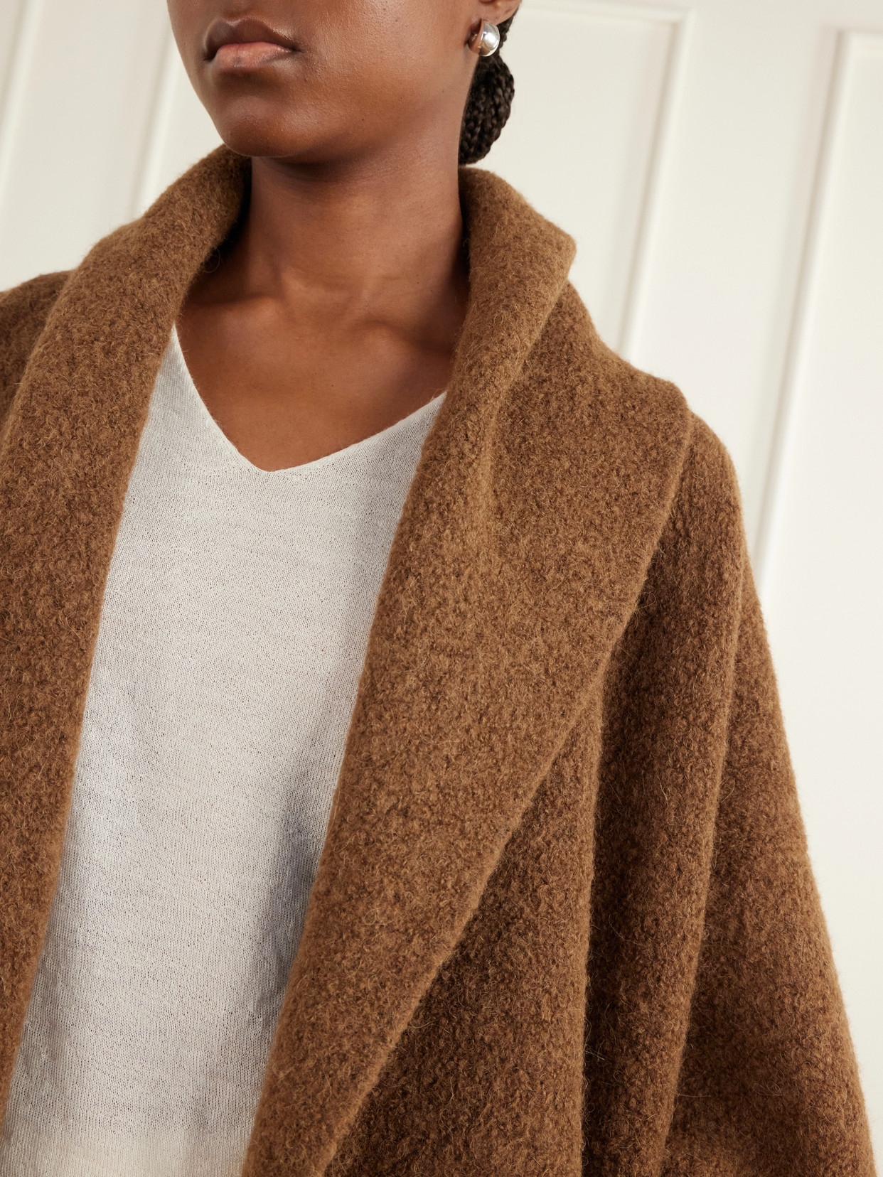 Alpaca And Wool-Blend Coat