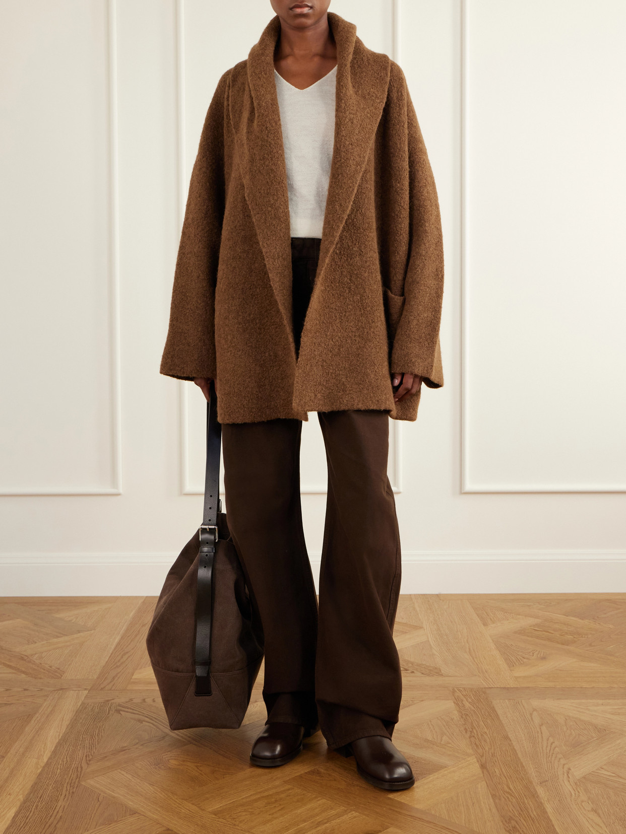 Alpaca And Wool-Blend Coat