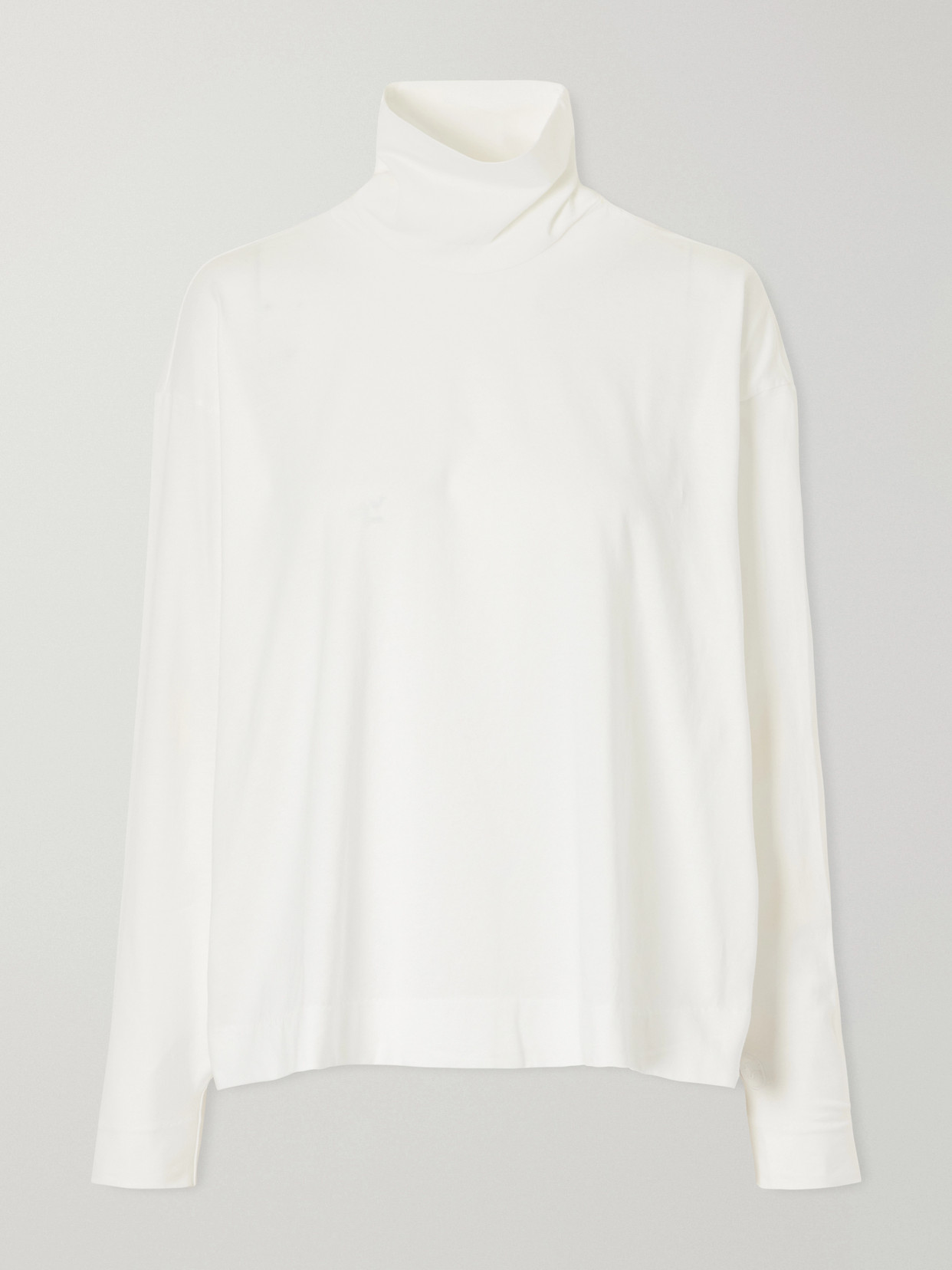 Rùadh The Honne Organic Cotton Blouse In White