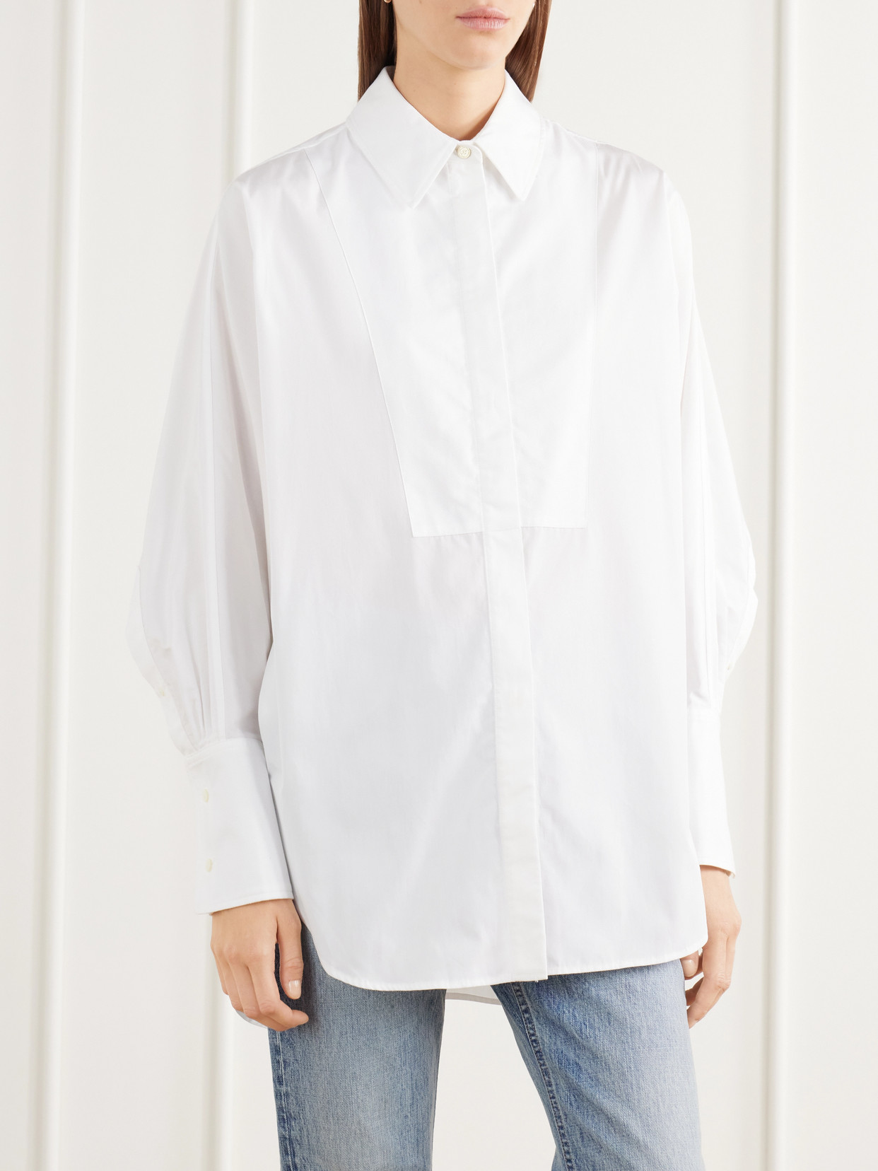 Rùadh - The Dover Tux Organic Cotton-Poplin Shirt