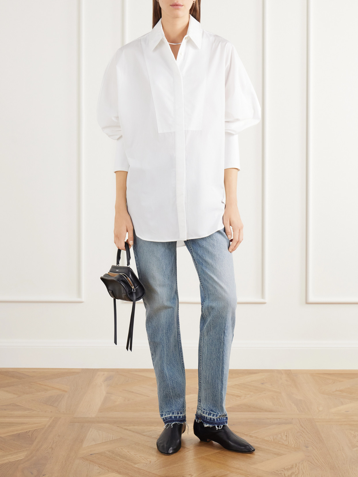 Rùadh - The Dover Tux Organic Cotton-Poplin Shirt