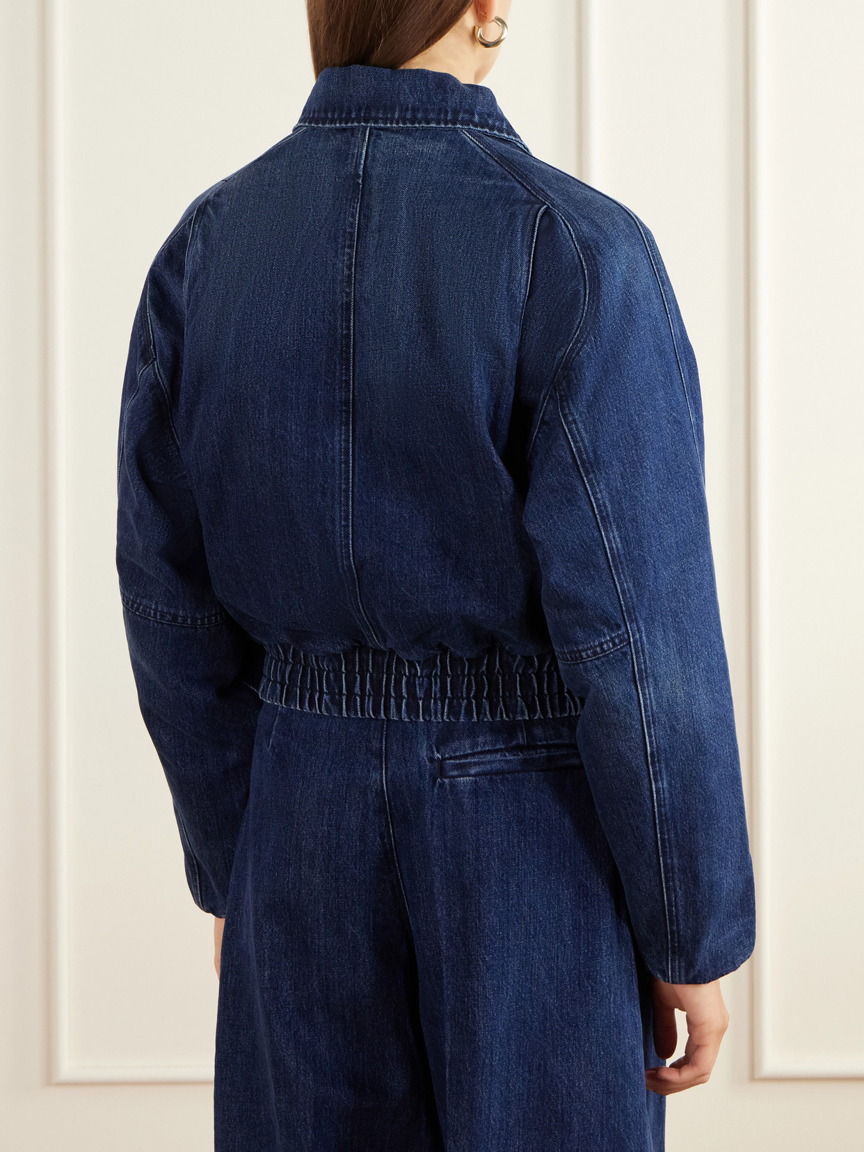 Rùadh - The Ghillie Cropped Denim Jacket