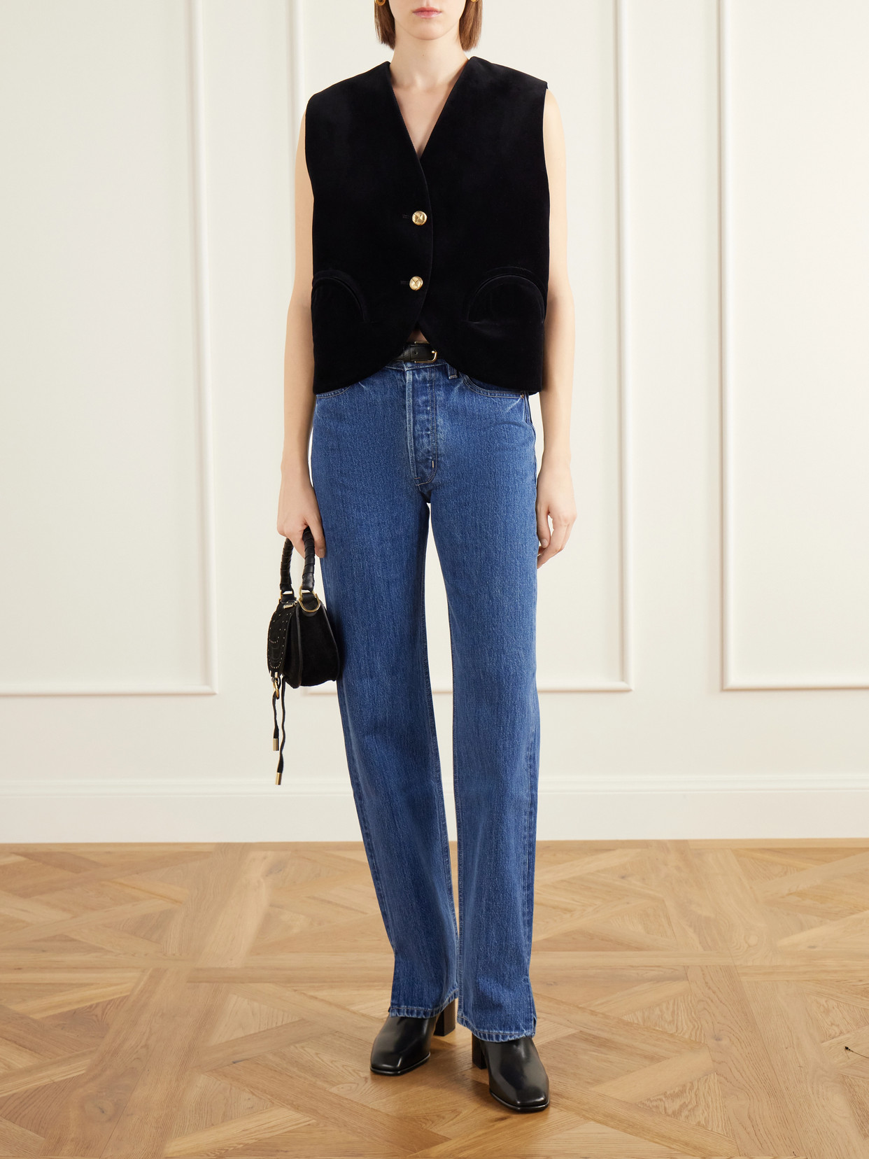 Rùadh - The Agnes High-Rise Straight-Leg Jeans