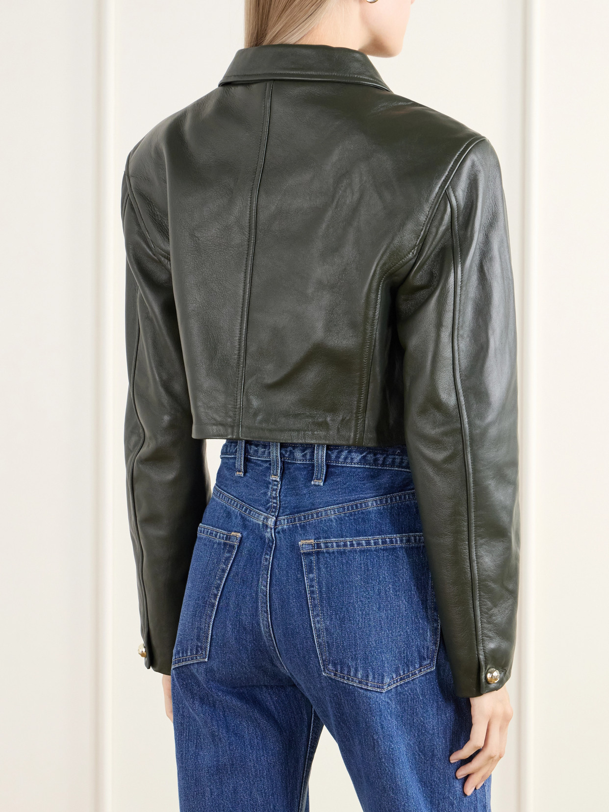 Rùadh - Arabella Cropped Darted Jacket
