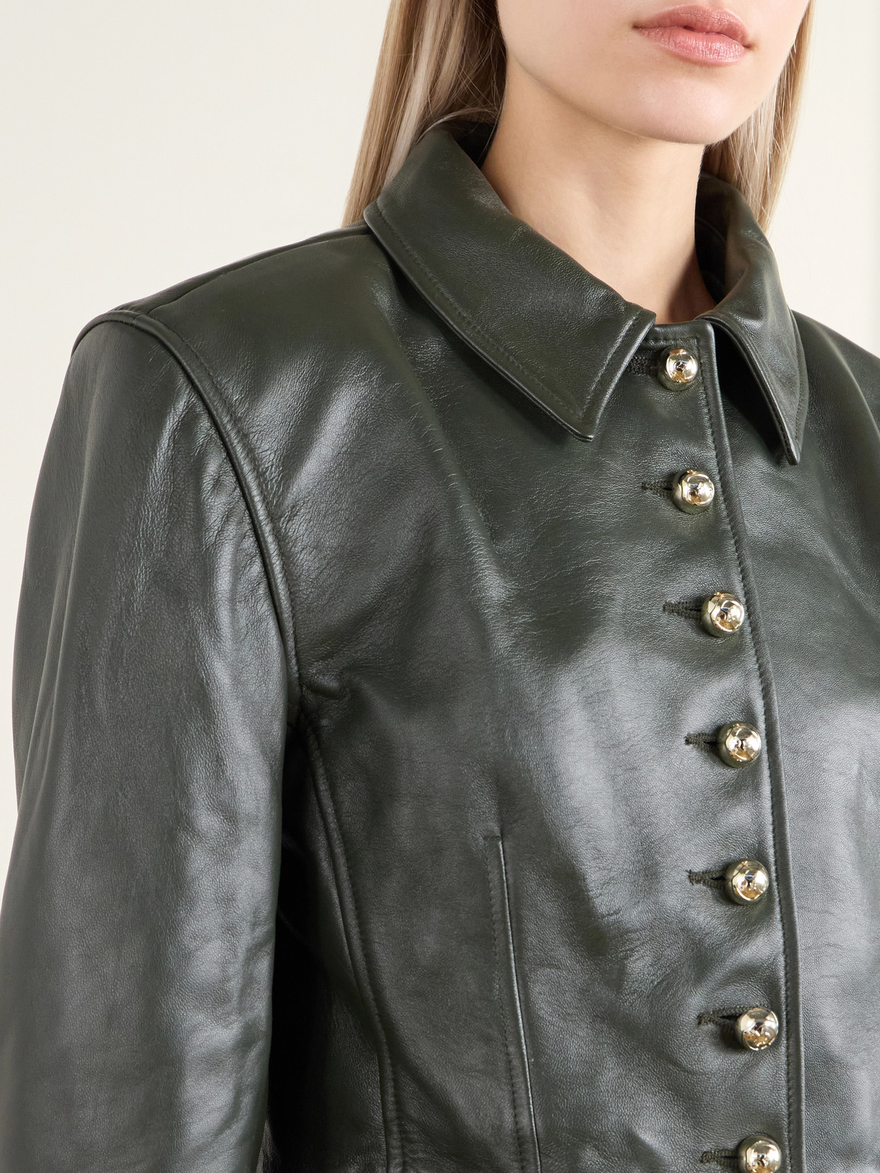 Rùadh - Arabella Cropped Darted Jacket