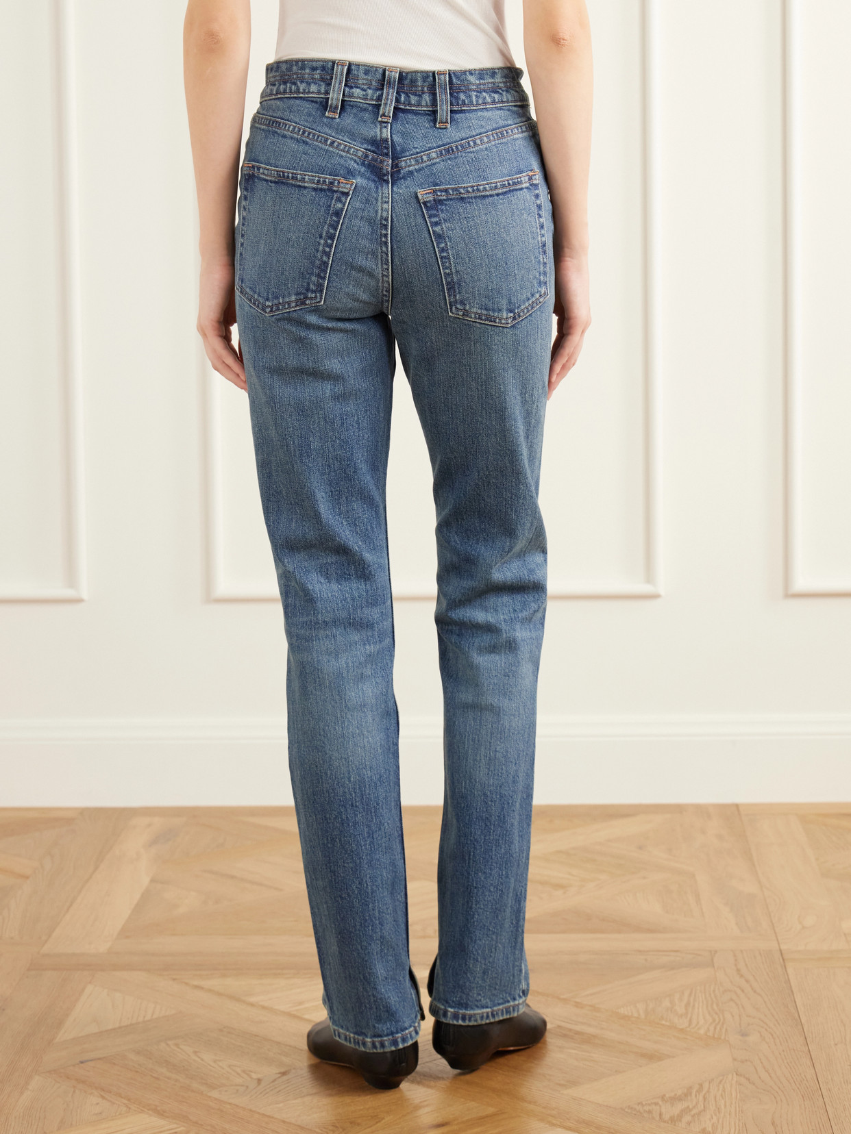 Rùadh - The Cecile Slim High-Rise Jeans
