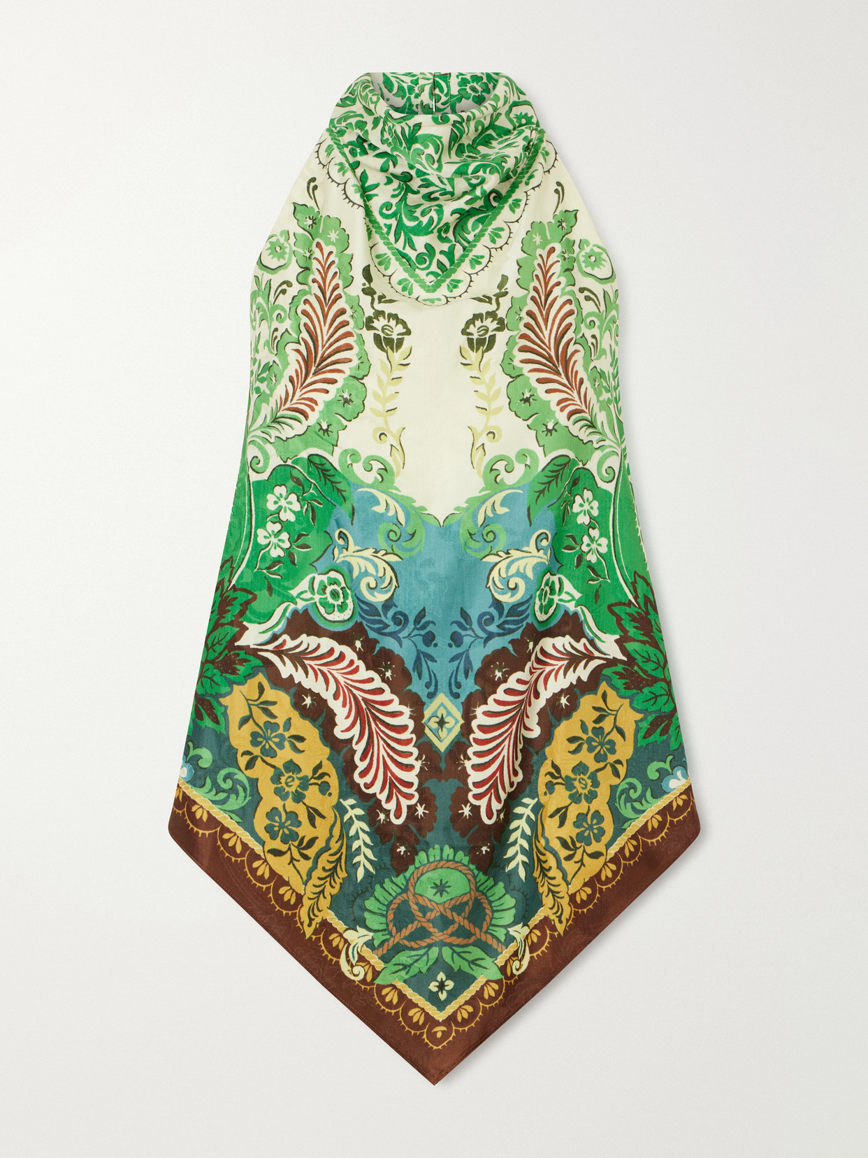 Alémais - Florence Floral-Jacquard Top