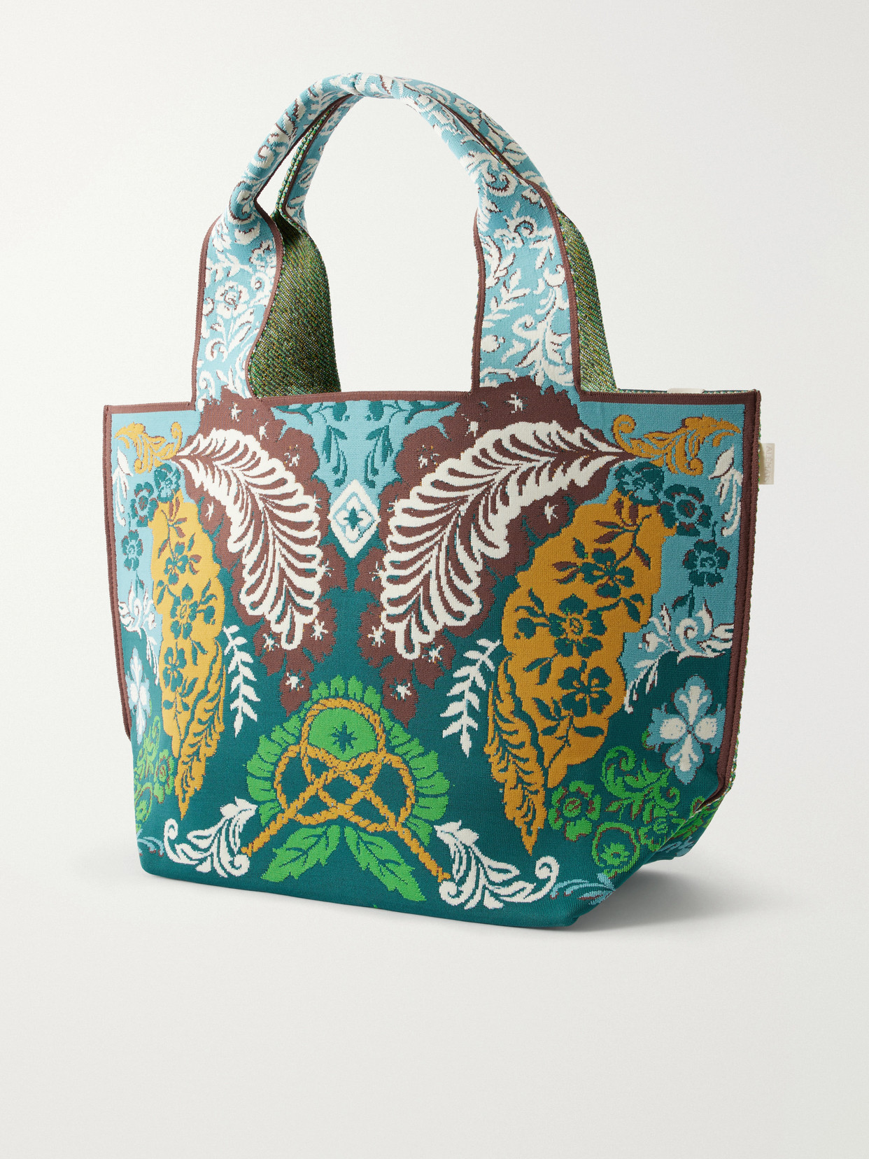 Alémais - Florence Floral-Jacquard Tote