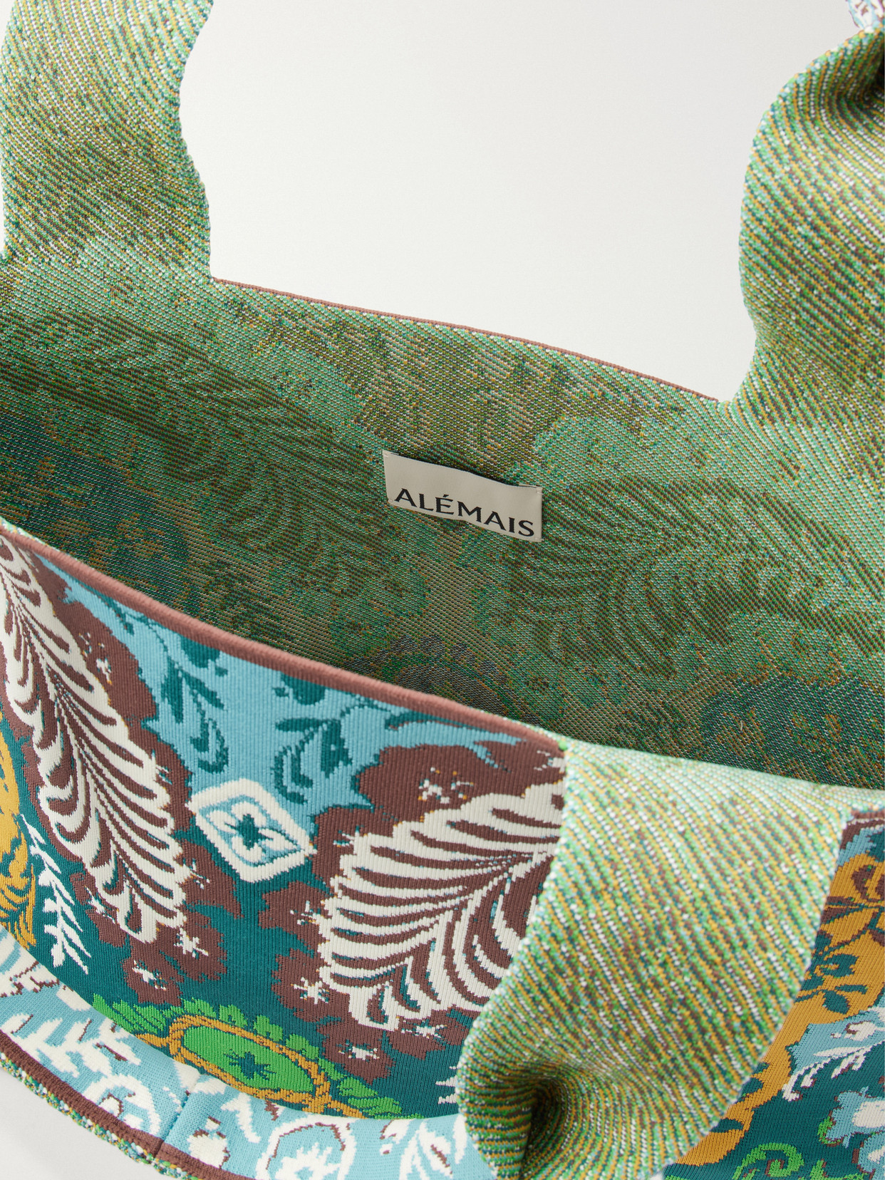 Alémais - Florence Floral-Jacquard Tote