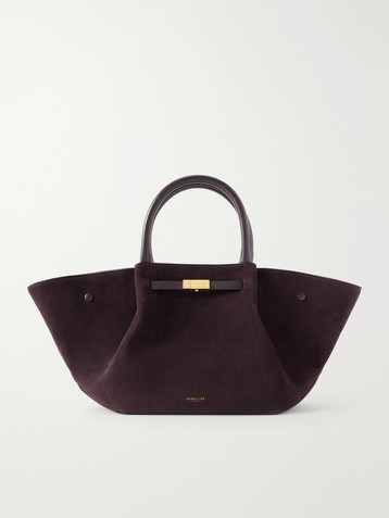 DeMellier The Midi New York Midi suede tote