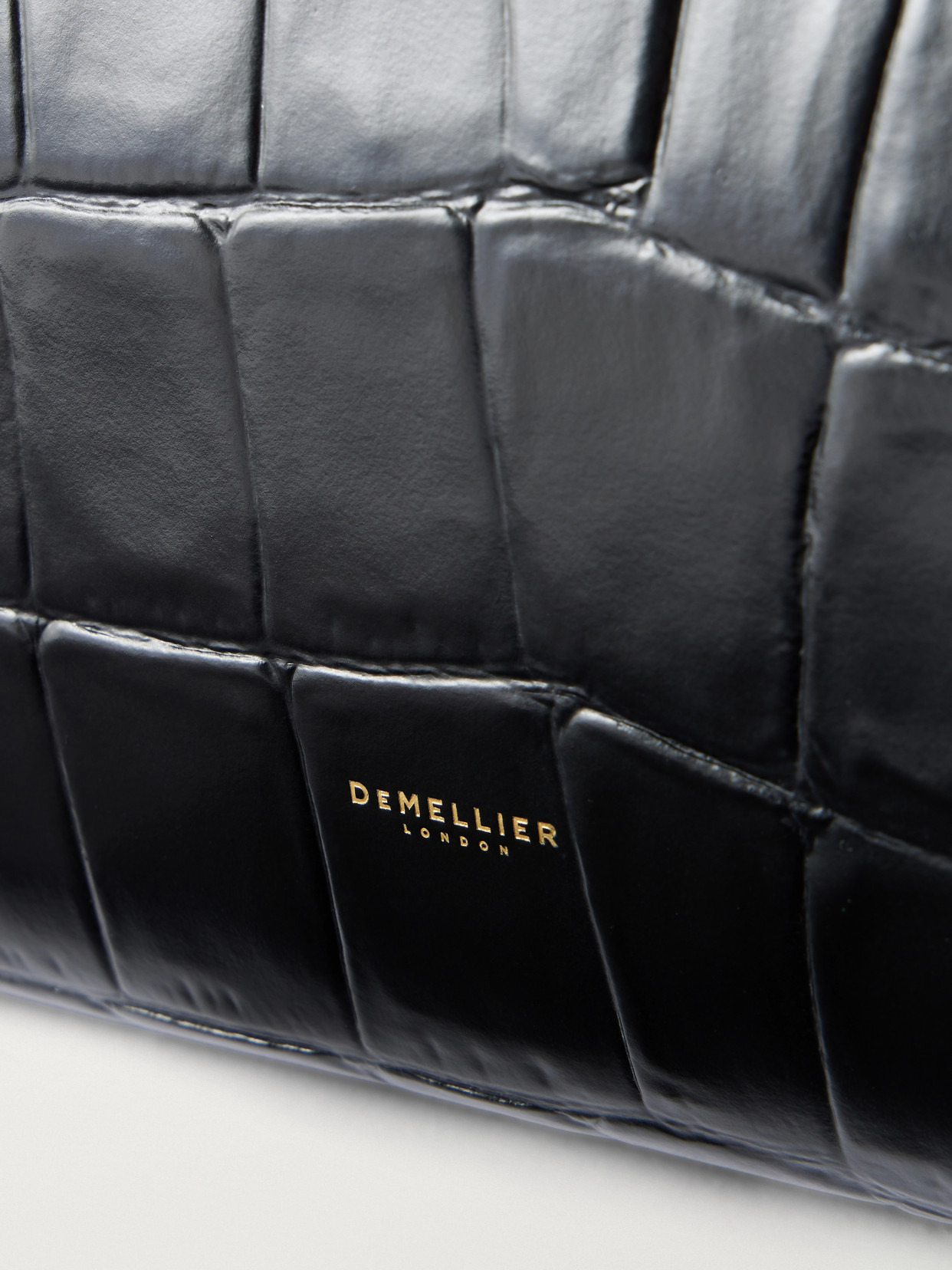 The Stockholm Crocodile-Effect Shoulder Bag