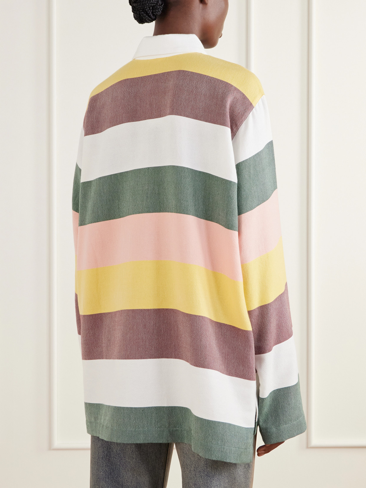 The Rugby Striped Cotton Oxford Shirt