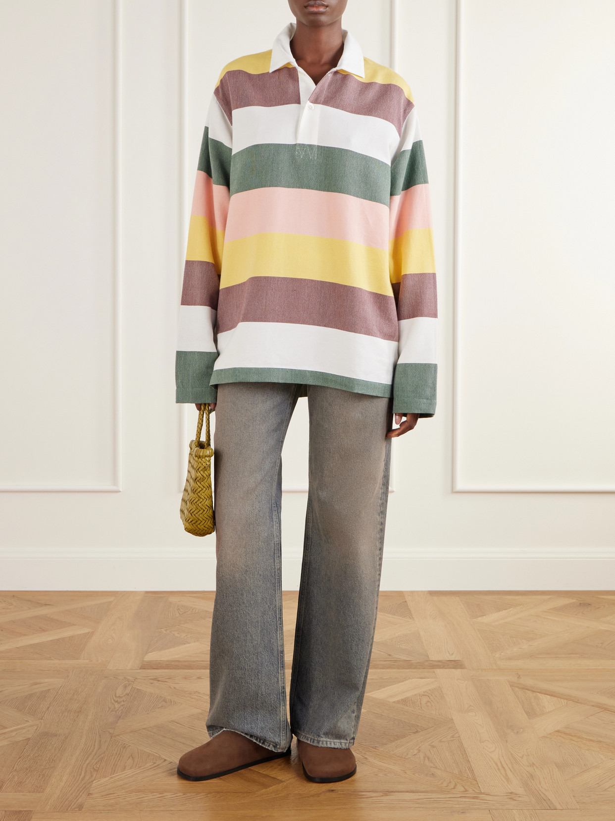 The Rugby Striped Cotton Oxford Shirt
