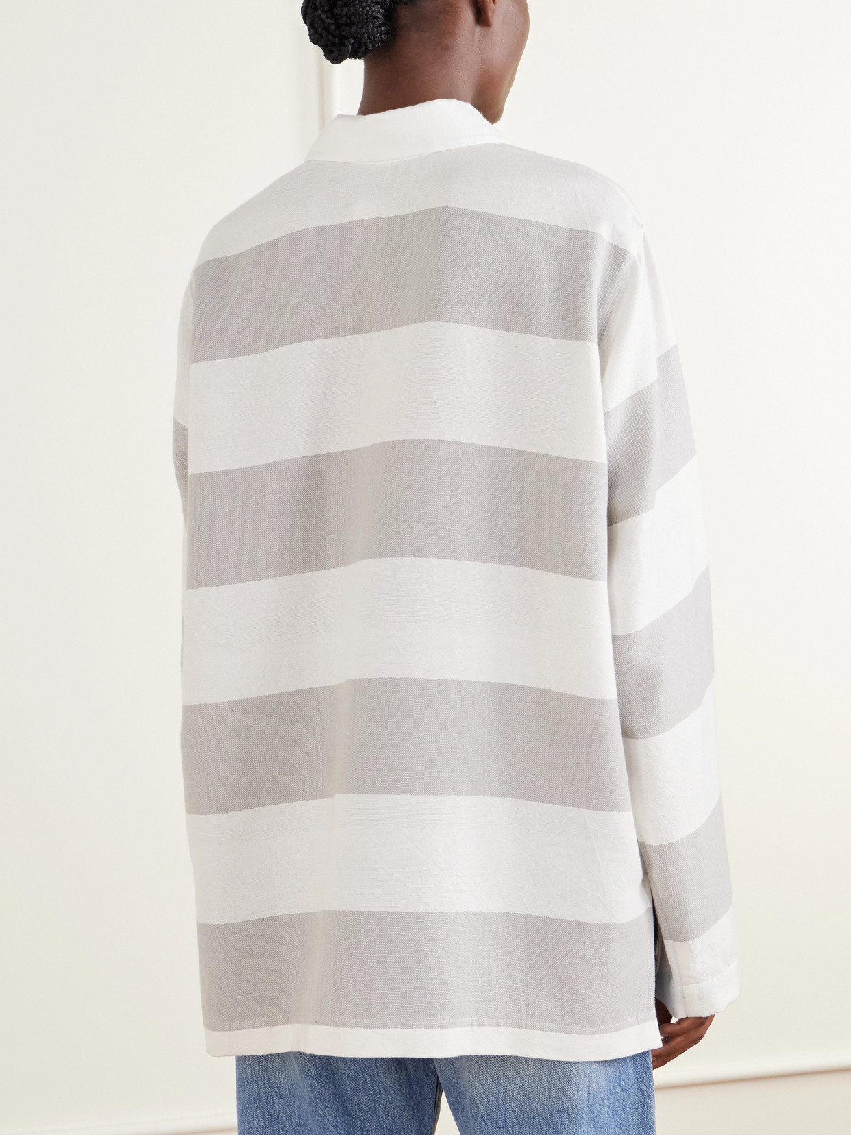 The Rugby Striped Cotton Oxford Shirt