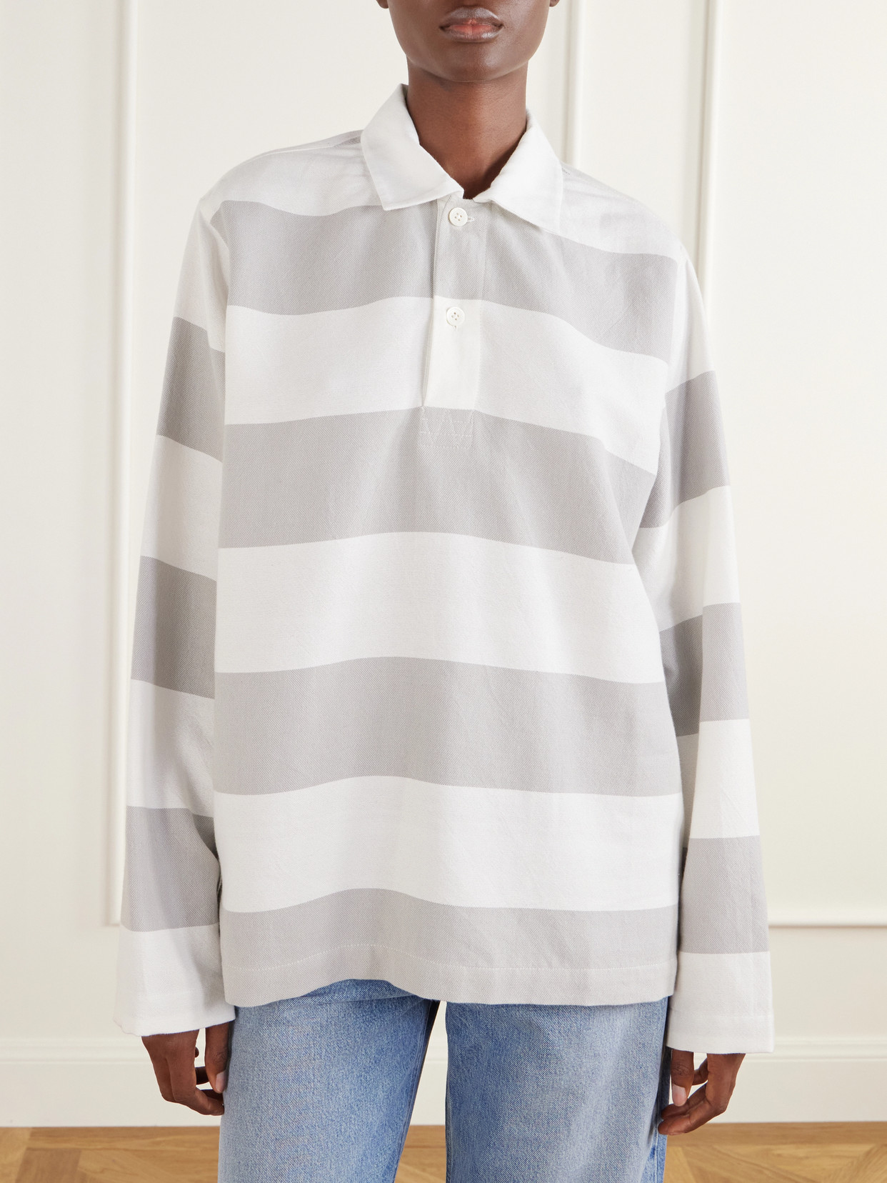 The Rugby Striped Cotton Oxford Shirt