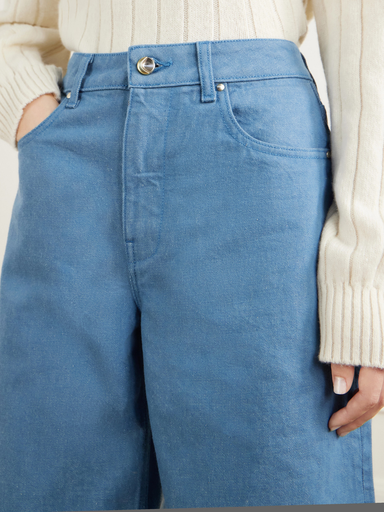 Rider Low-Rise Straight-Leg Jeans