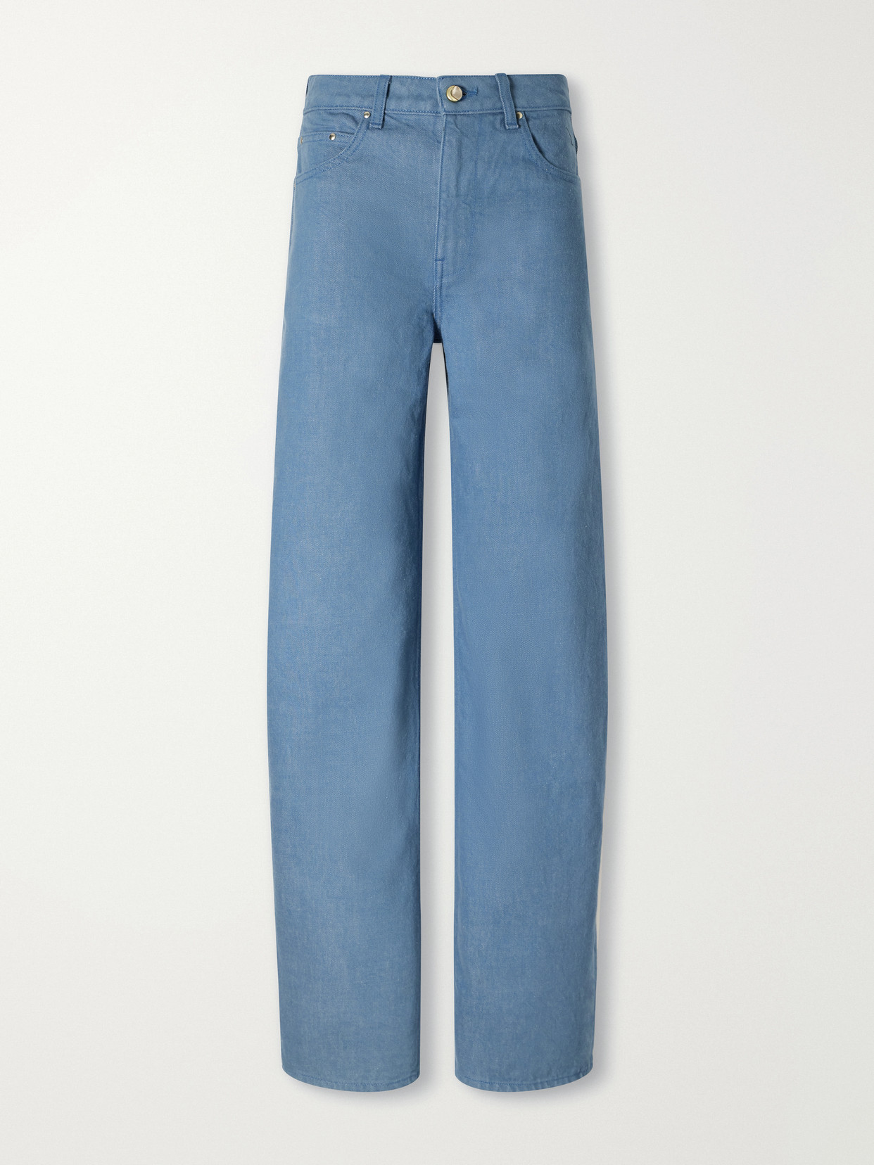 Rider Low-Rise Straight-Leg Jeans