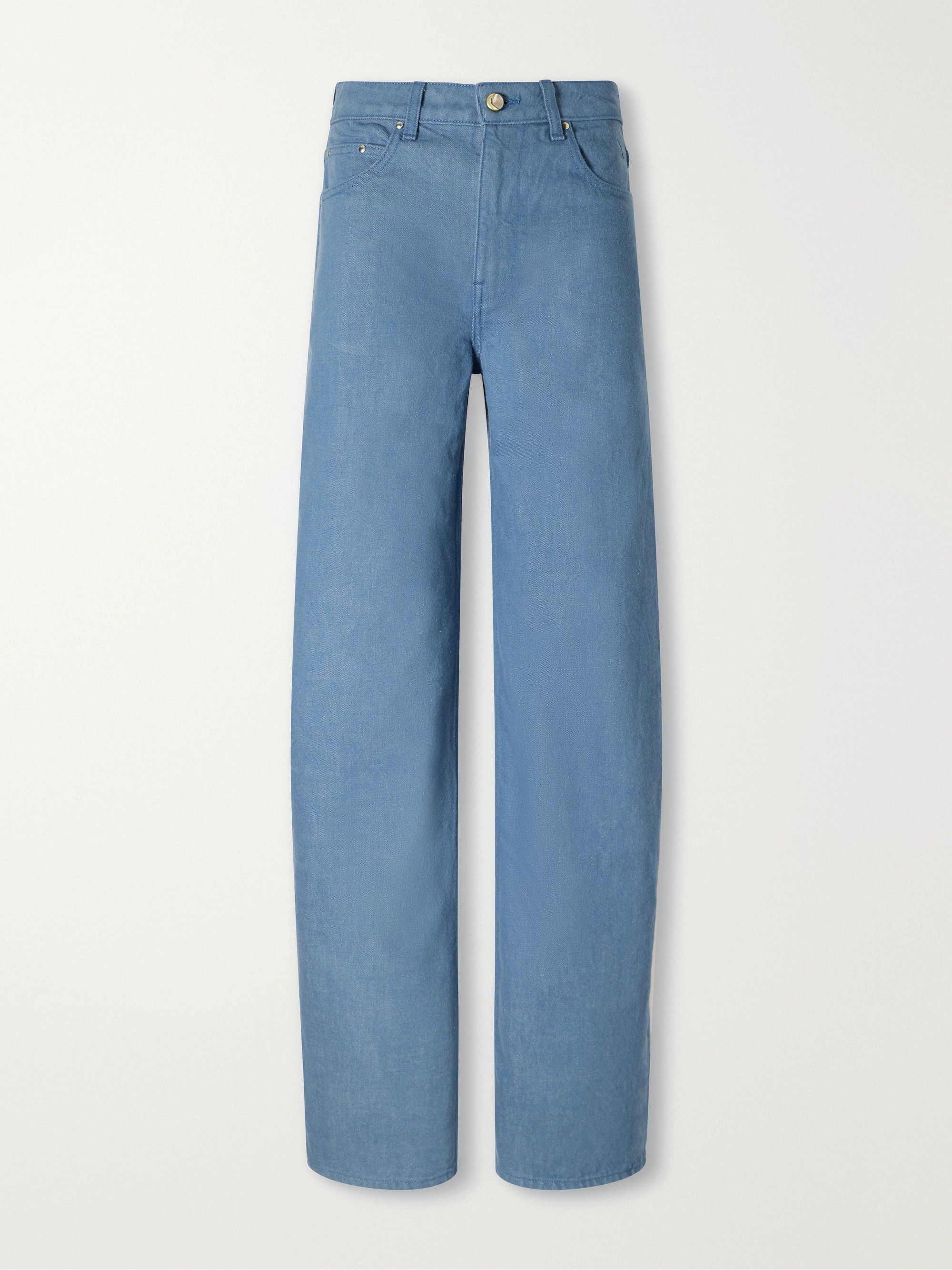 OSSOU Rider low-rise straight-leg jeans