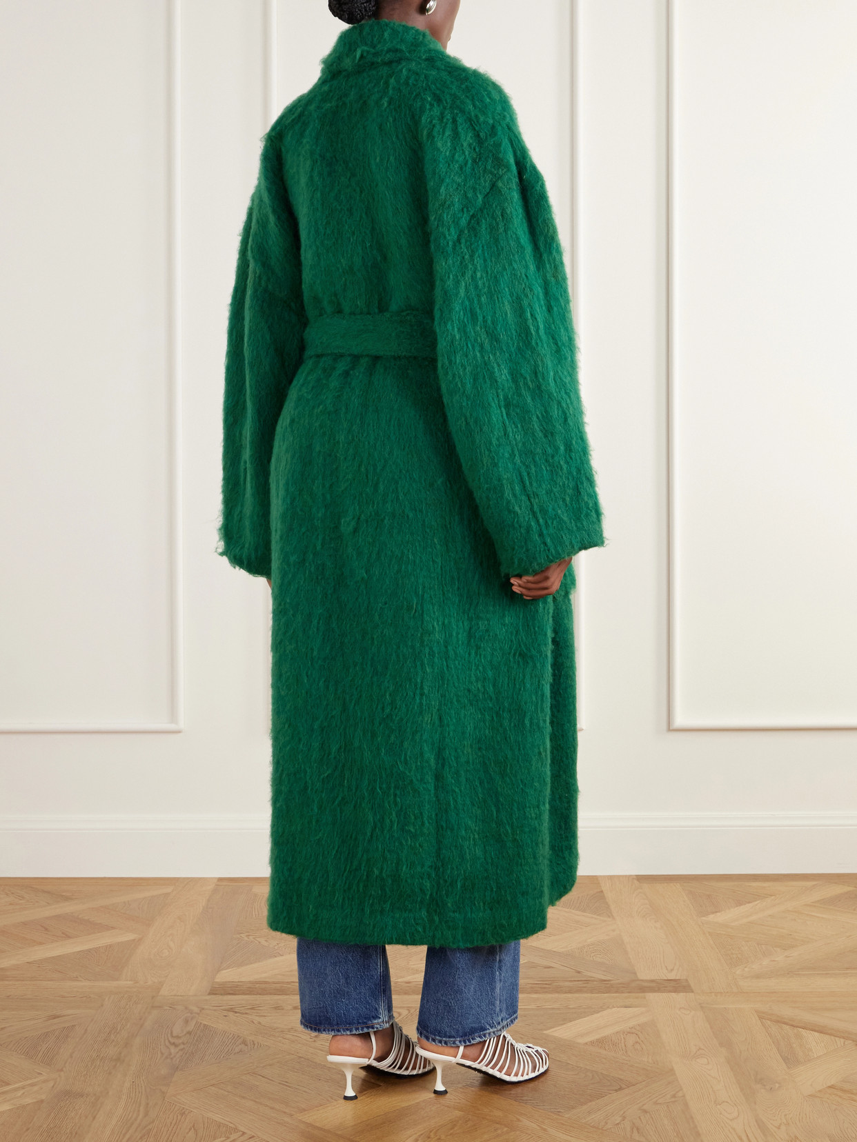 The Blanket Brushed Woven Coat