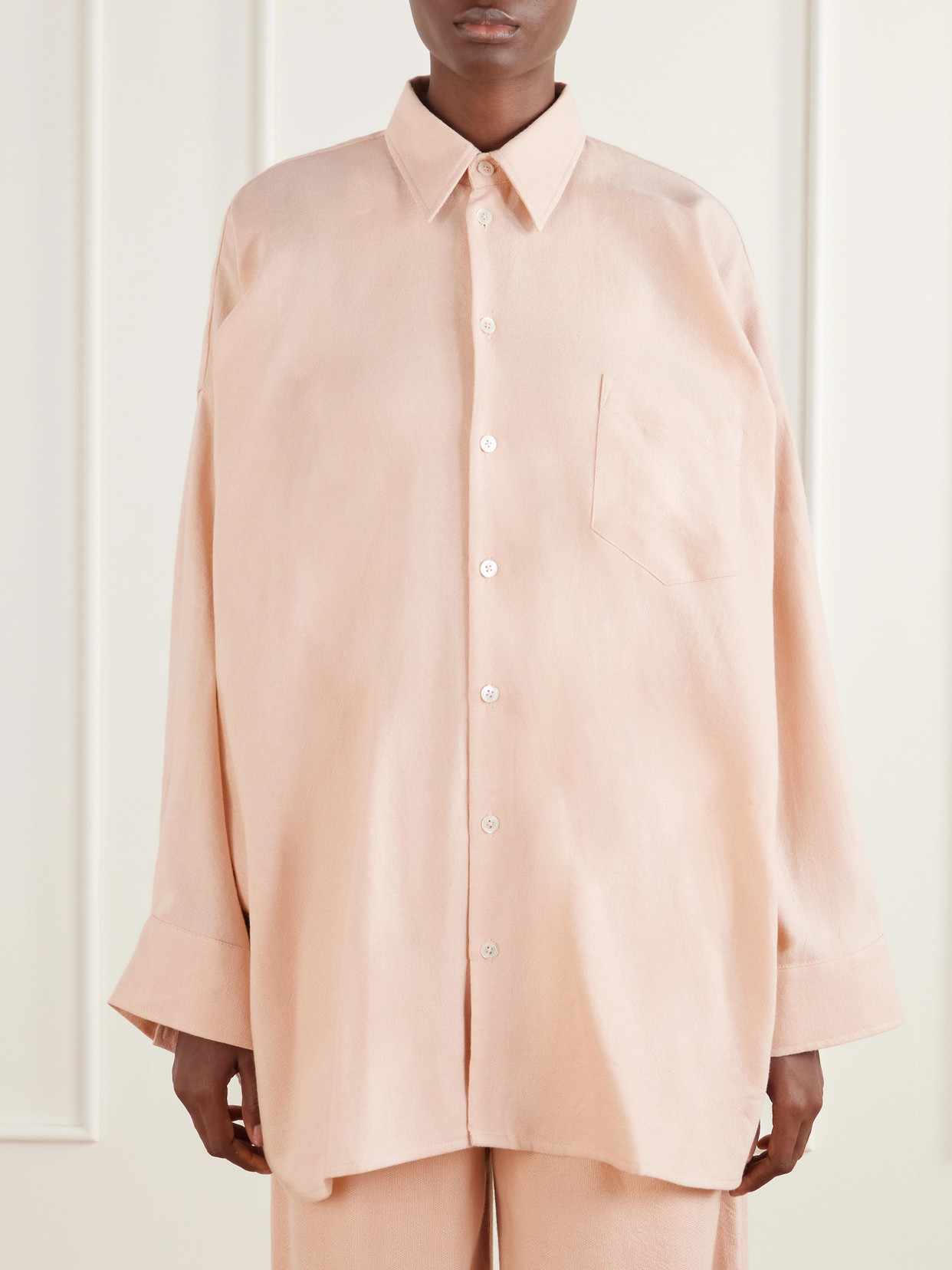 The Oversized Cotton Oxford Shirt