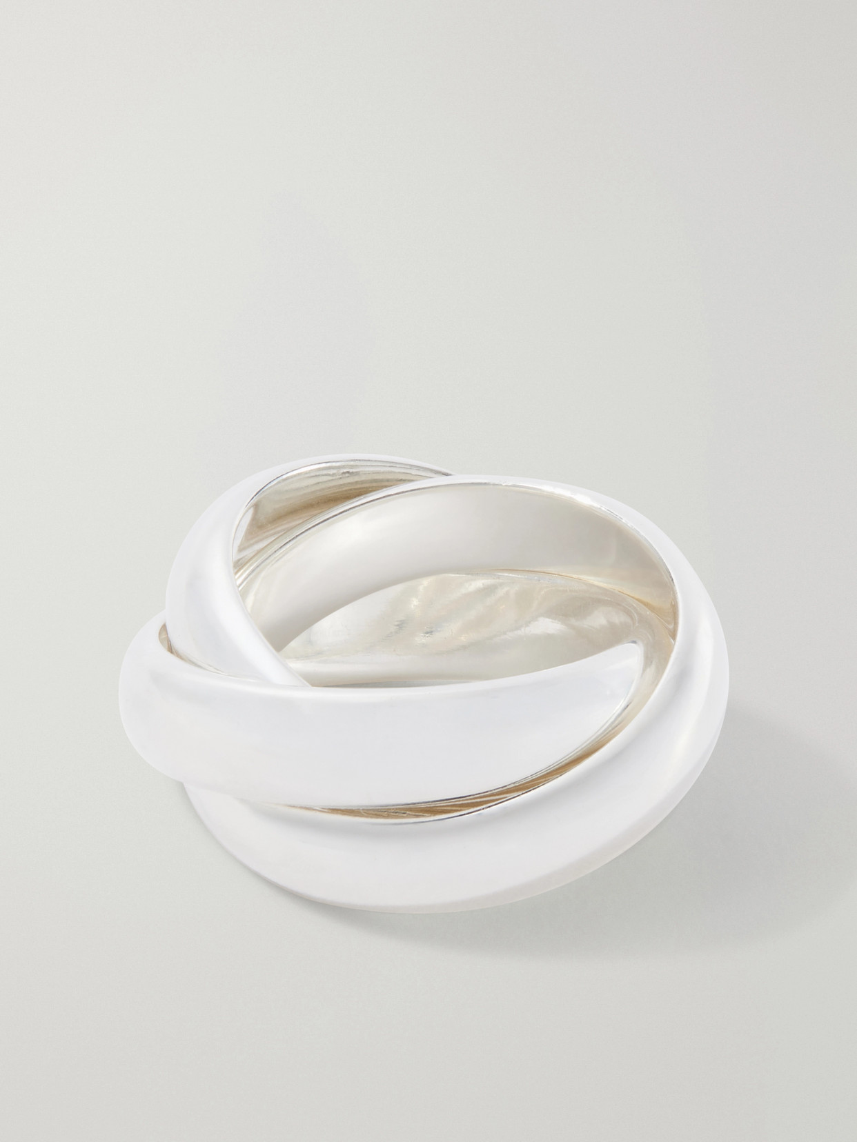 Lie Studio The Sofie Silver Ring In Silver