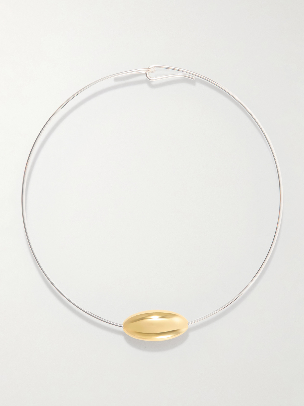 Lie Studio The Scarlet Gold-plated Silver Necklace