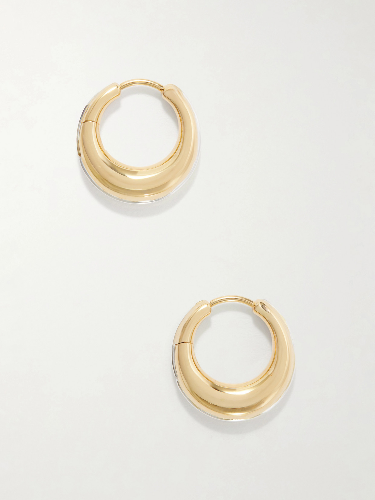 Lie Studio The Harper Gold-plated Silver Earrings