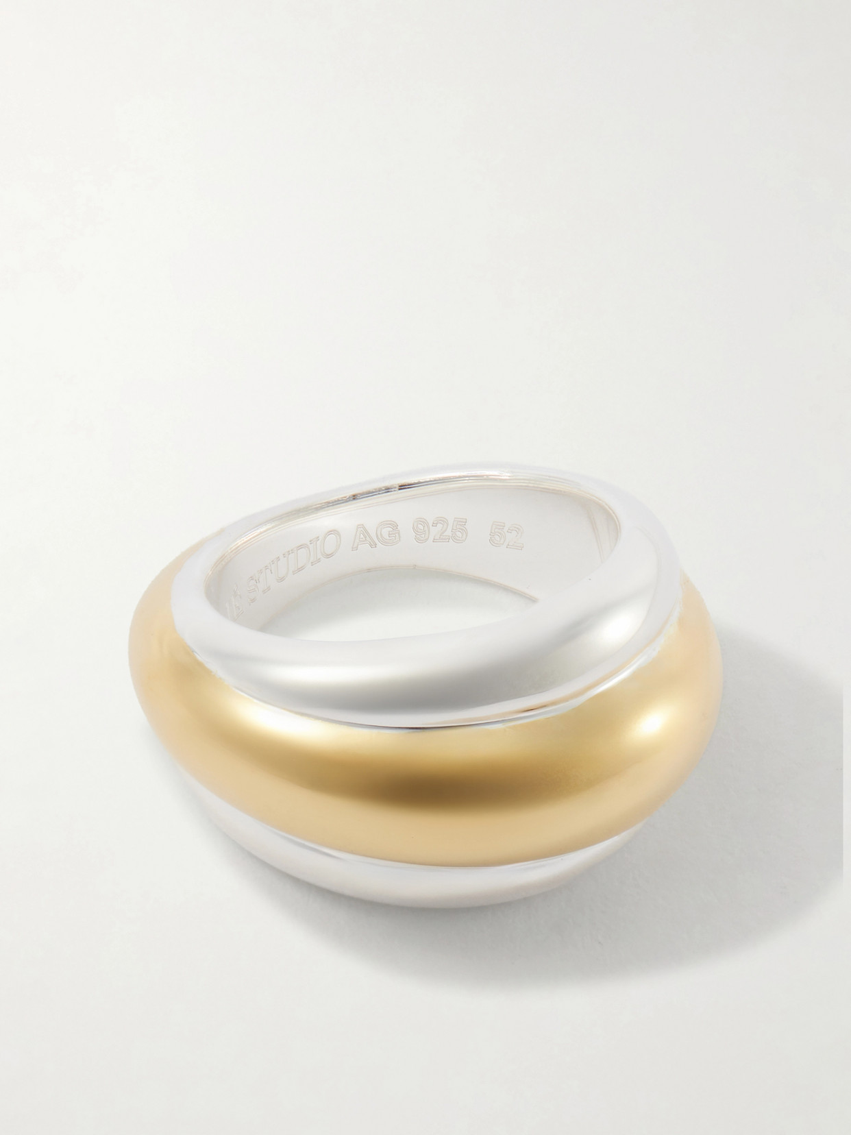 Lie Studio The Zoe Gold-plated Ring
