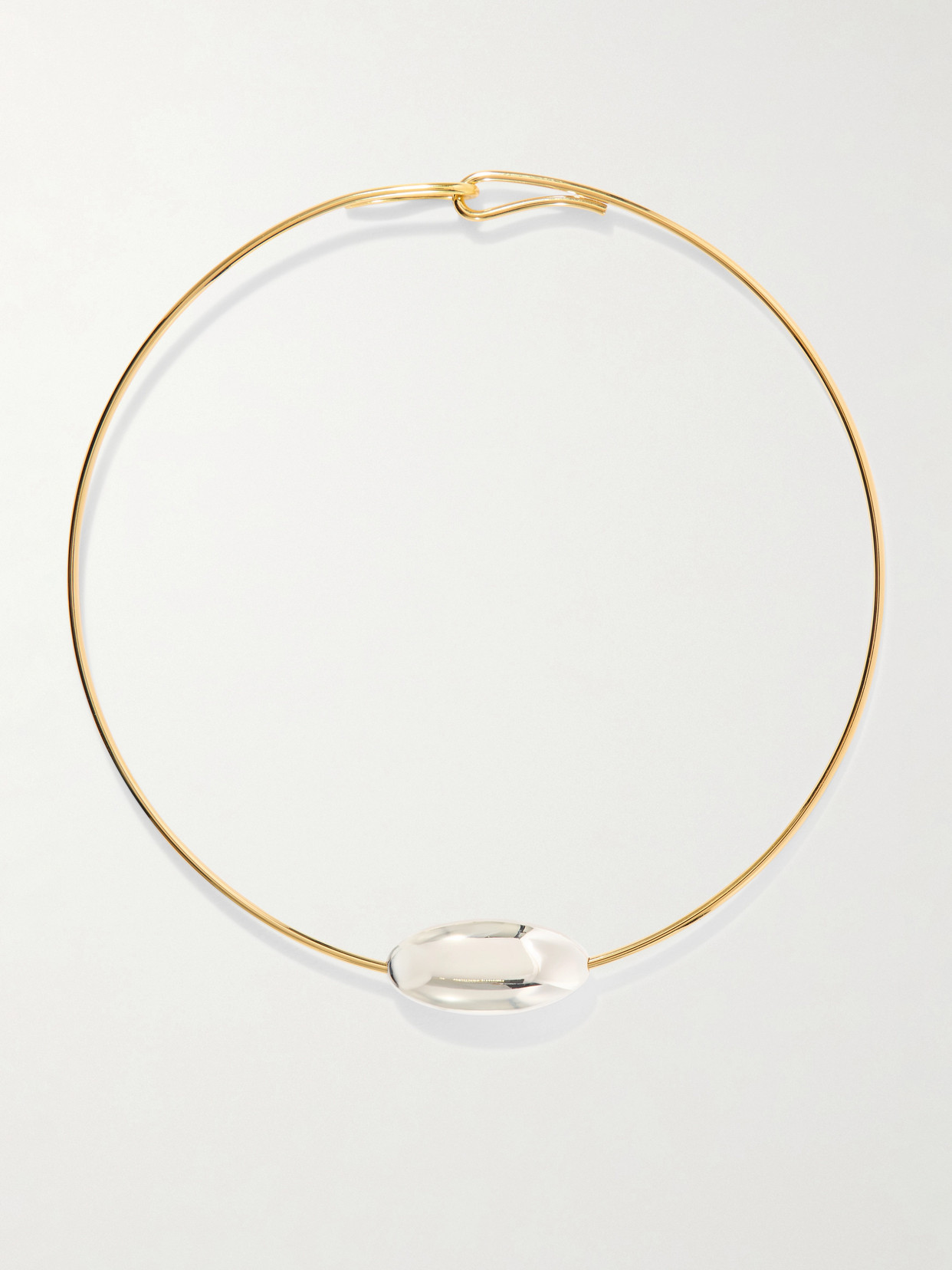 Lie Studio The Scarlet Gold-plated Silver Necklace