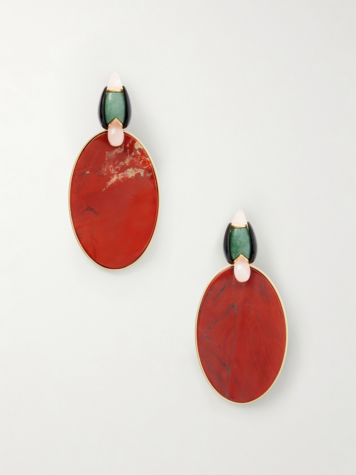 Zimmermann Plum Gold-plated Earrings