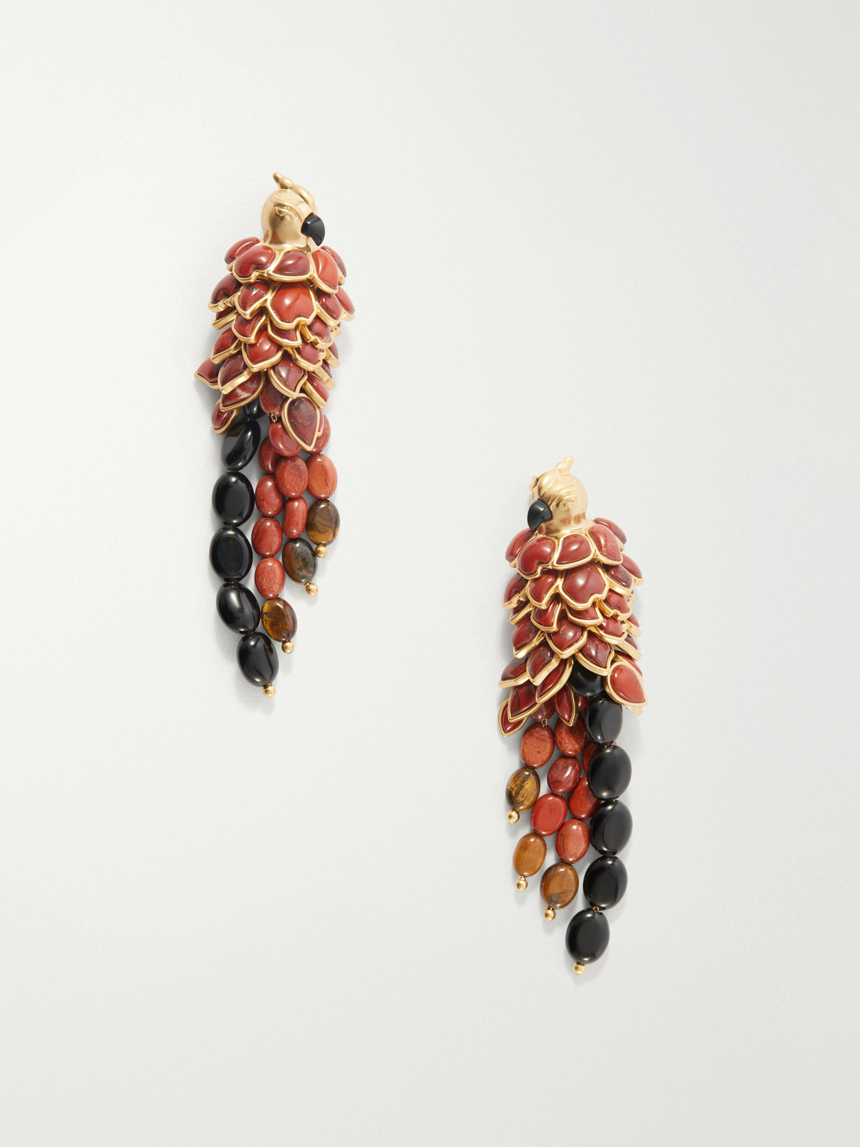 Zimmermann Plume Gold-plated Earrings