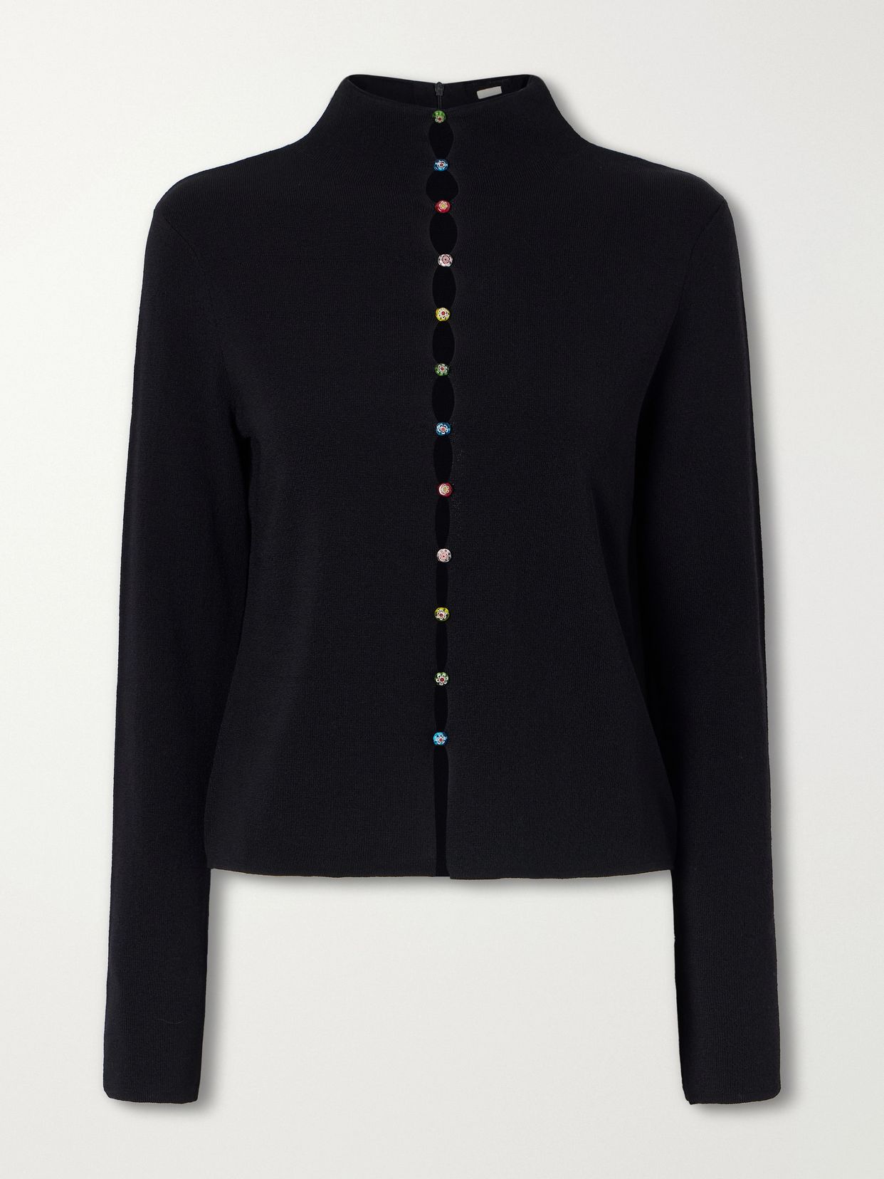 marianne crepe cardigan