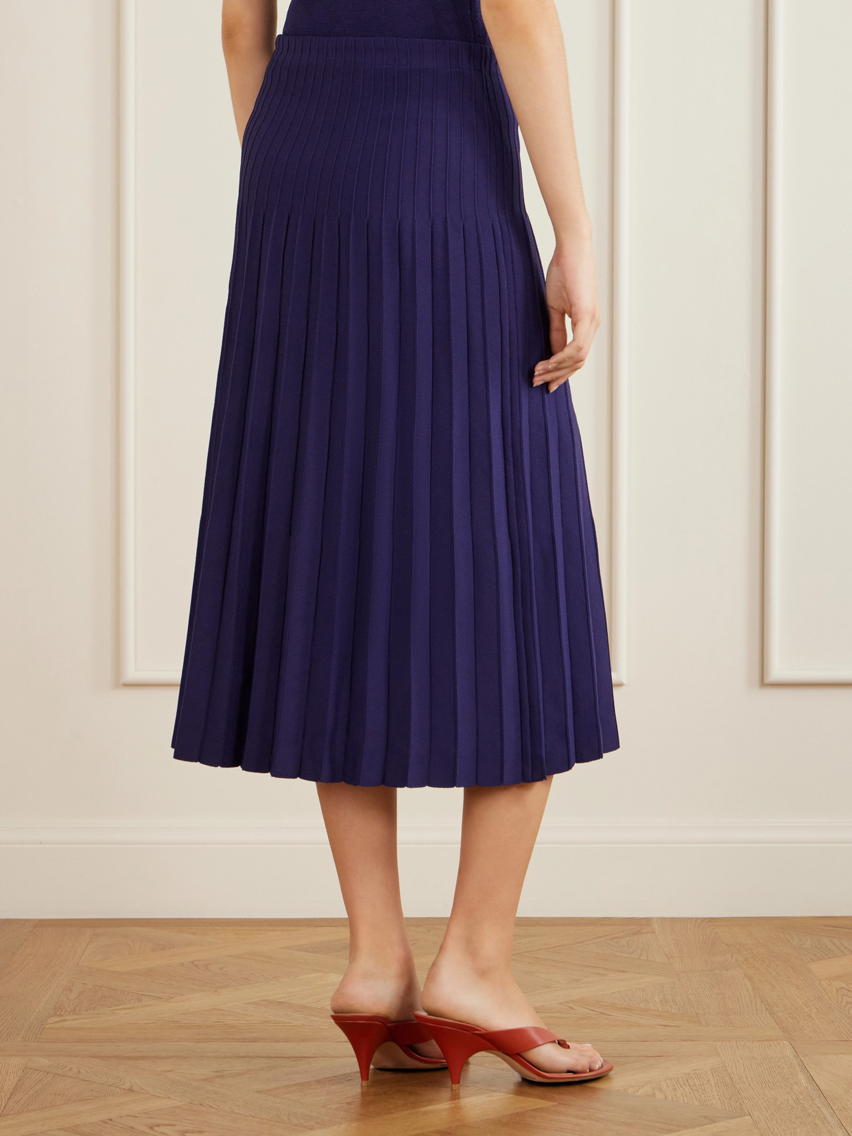 Lena Pleated Midi