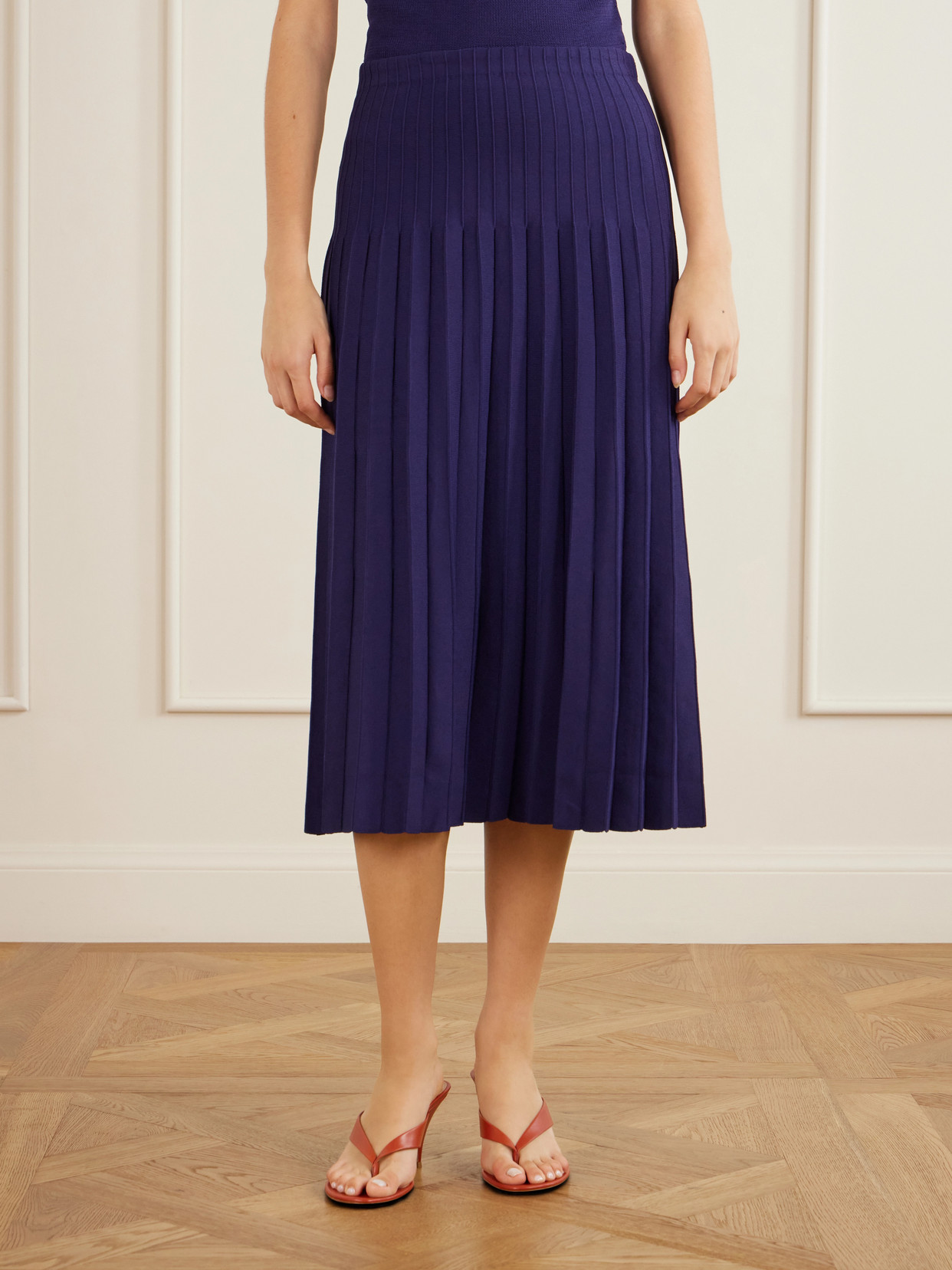 Lena Pleated Midi