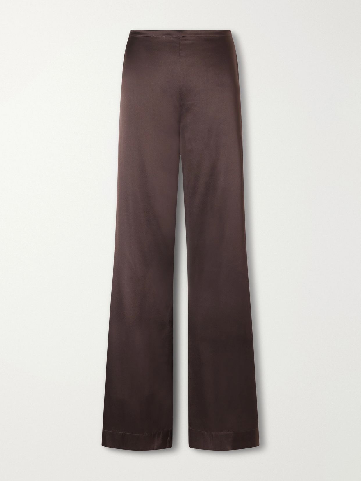 stroll silk dupioni wide leg pants