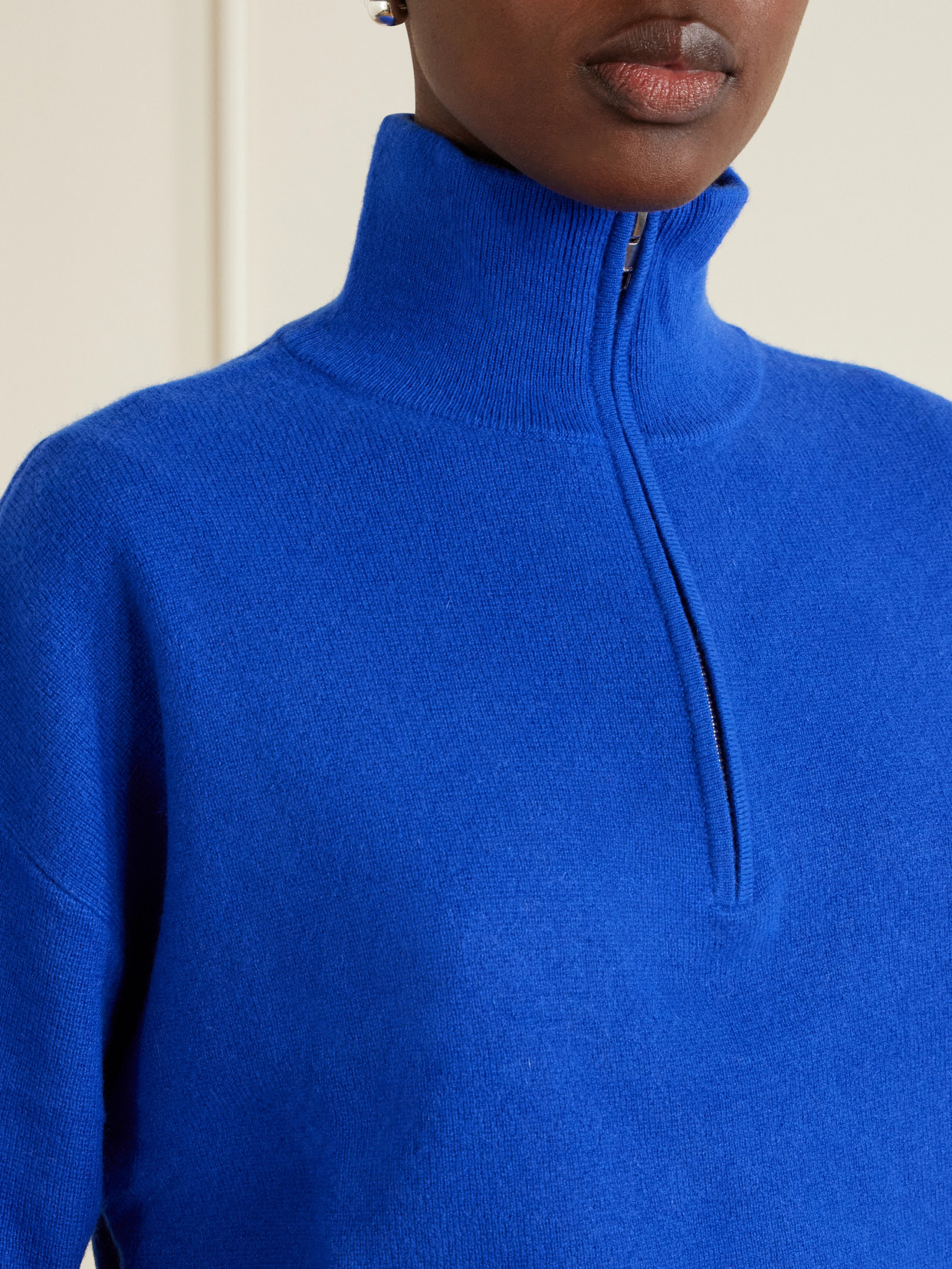 Hudson Cashmere Turtleneck Sweater