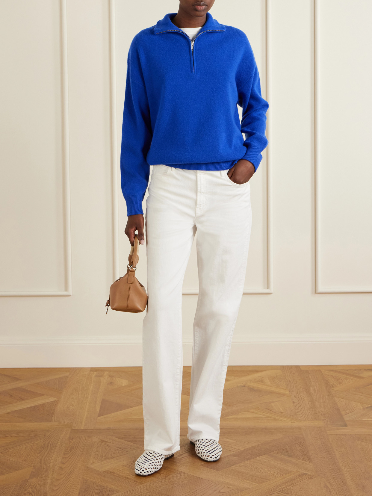 Hudson Cashmere Turtleneck Sweater