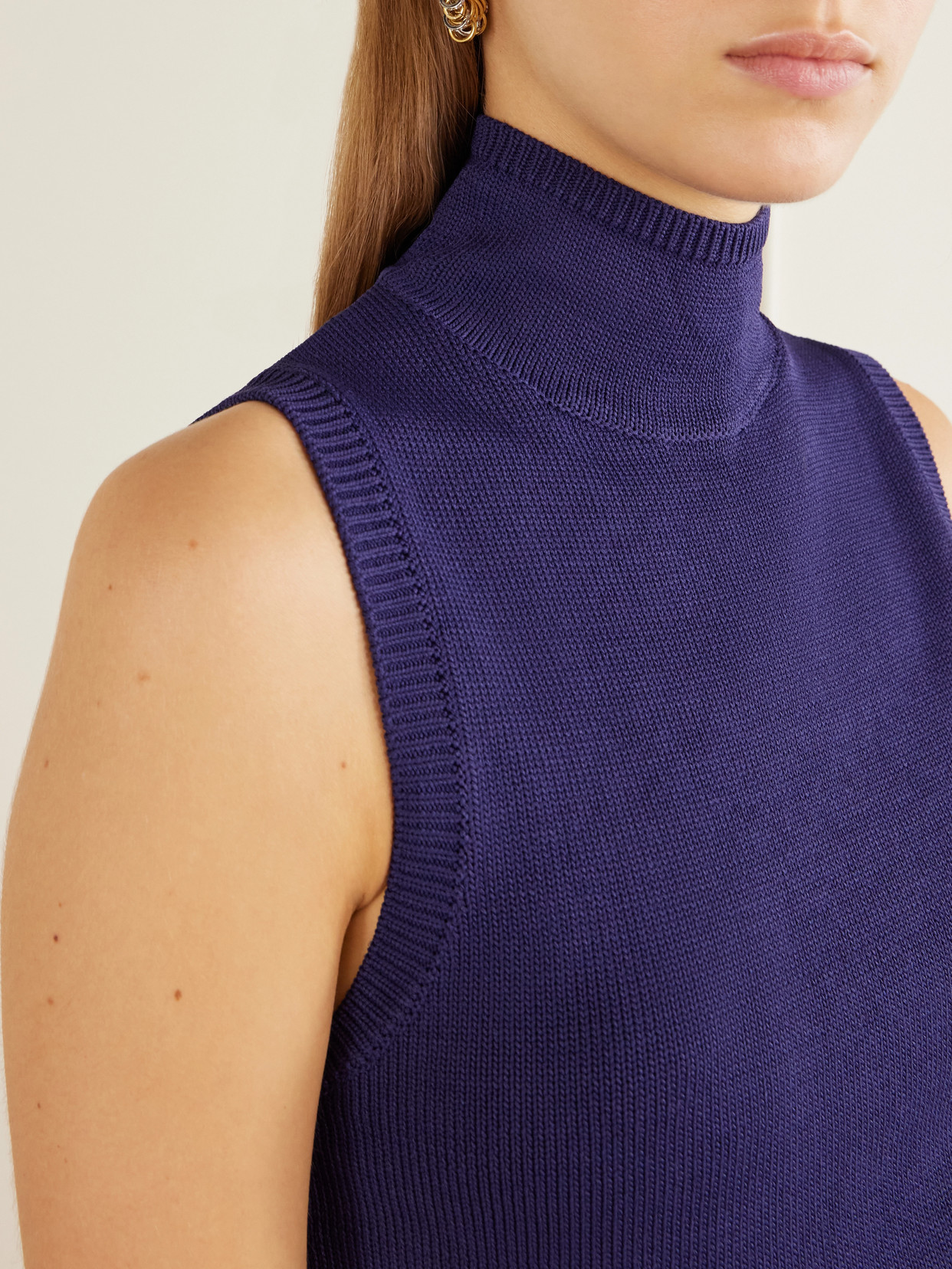 Montclair Knitted Turtleneck Top