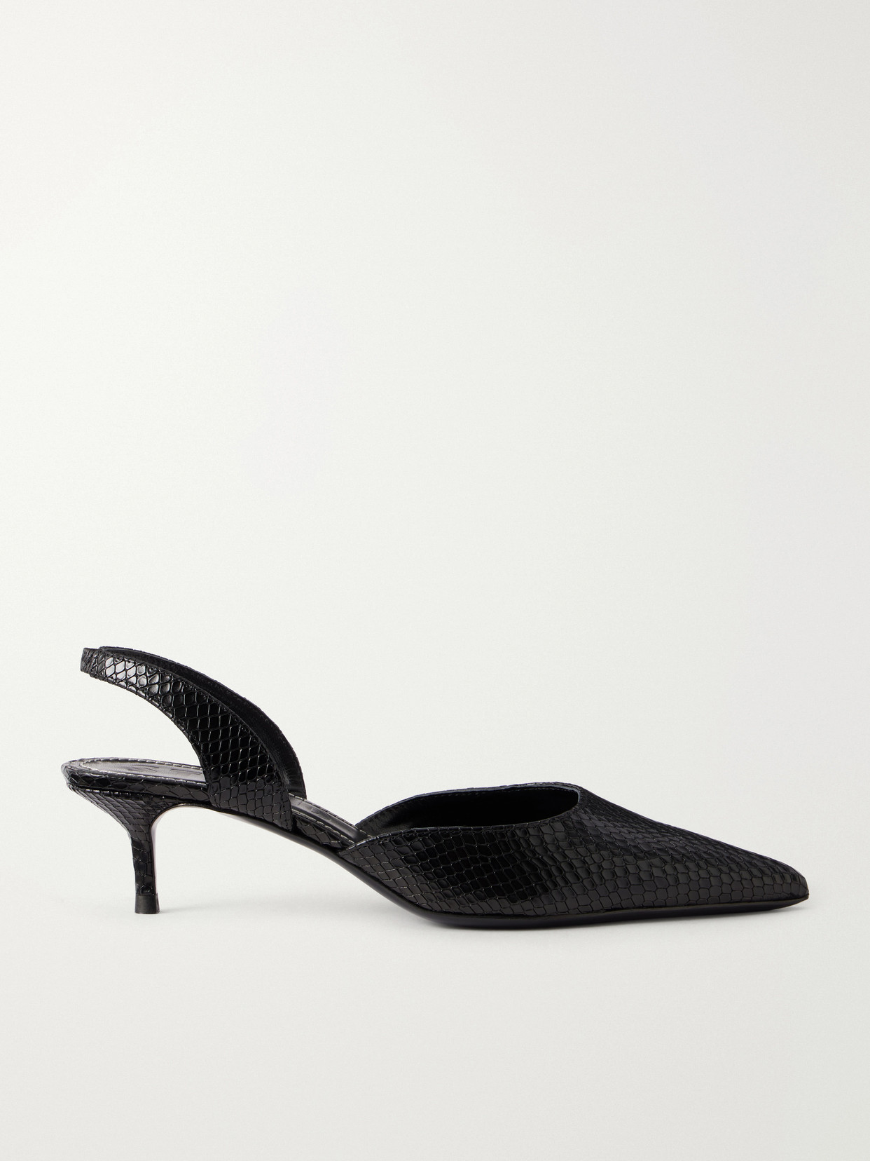 Sebastian Snake-Effect Pumps