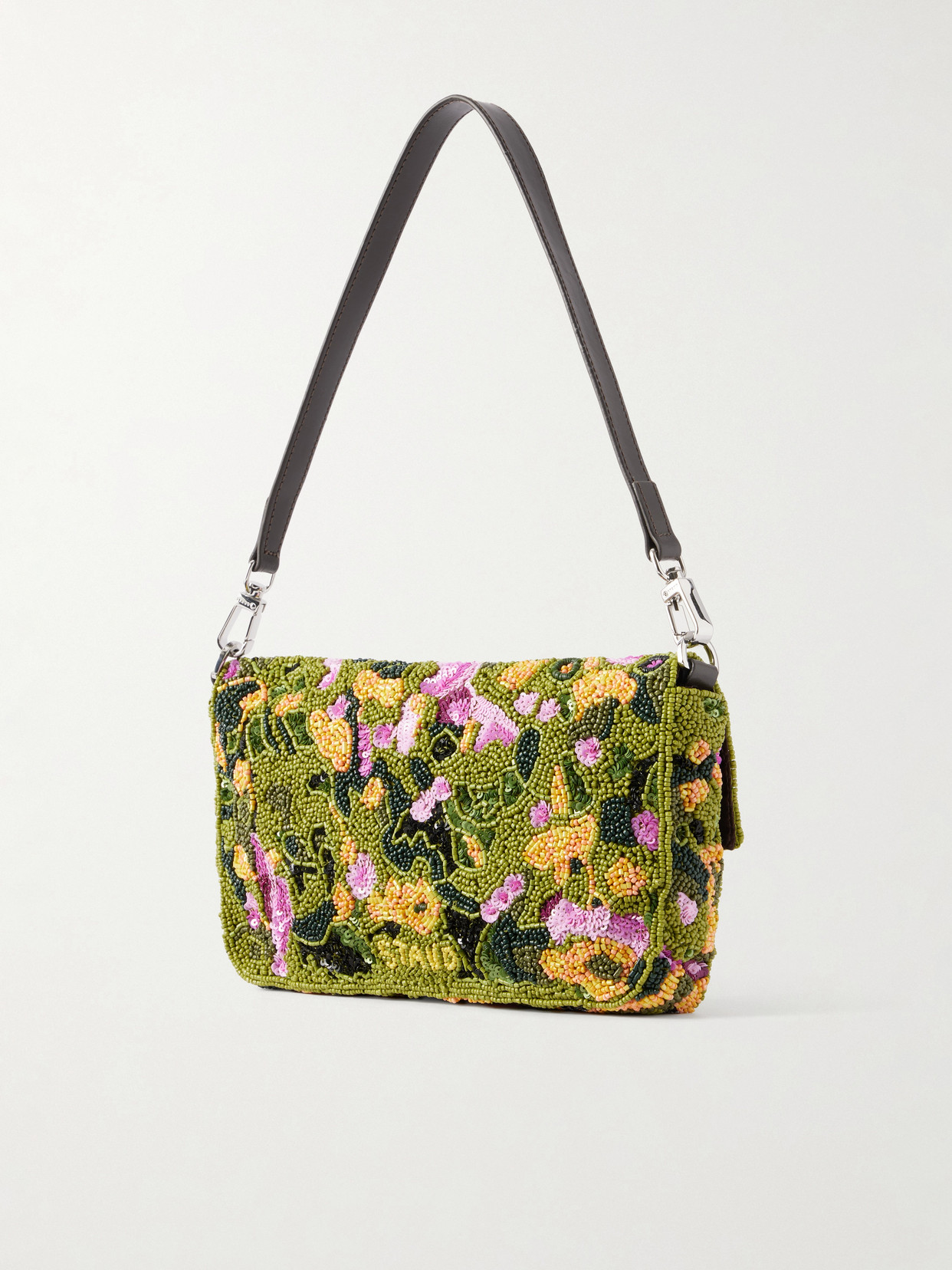 Timmy Bead And Sequin-Embellished Shoulder Bag
