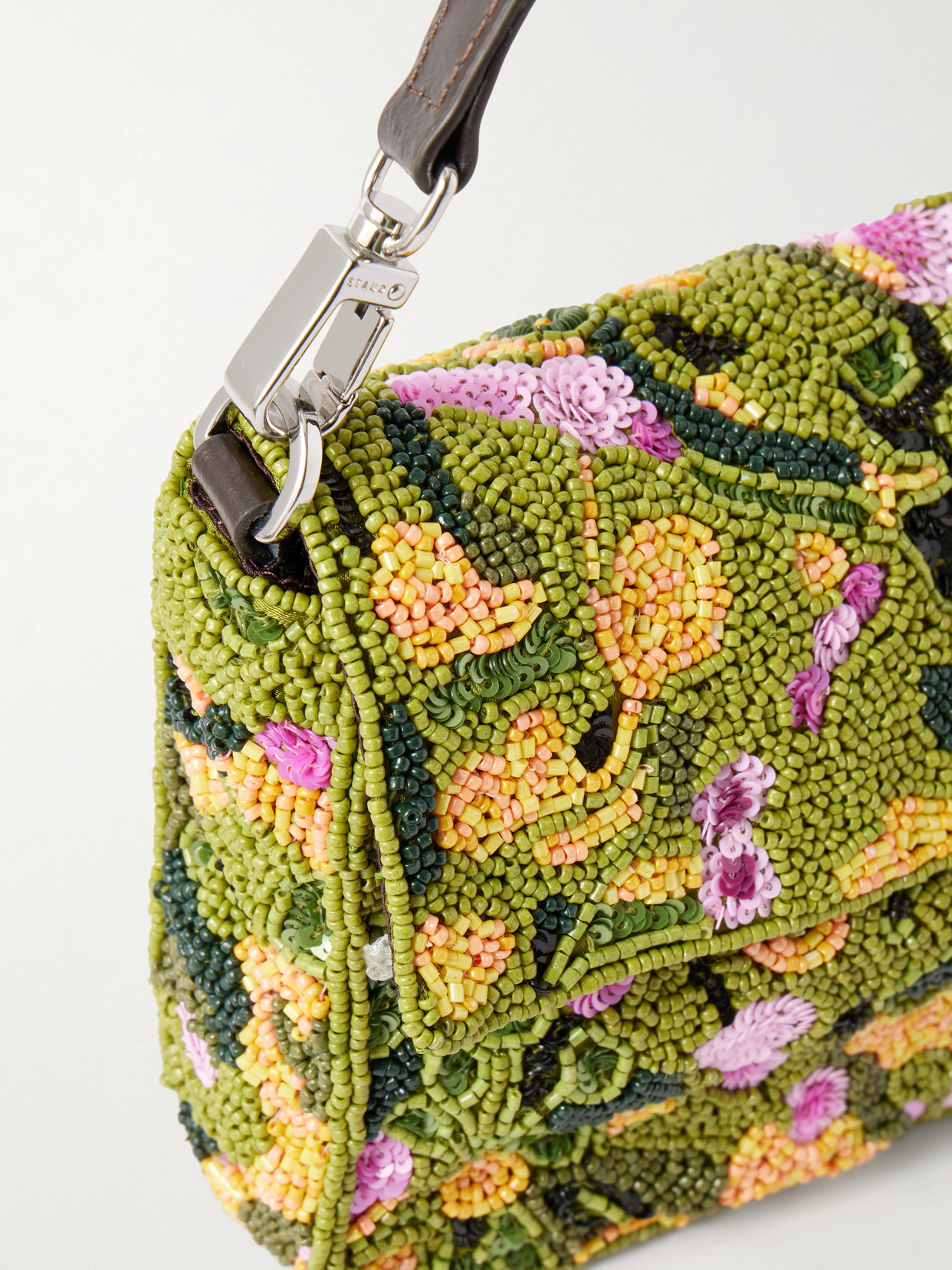 Timmy Bead And Sequin-Embellished Shoulder Bag