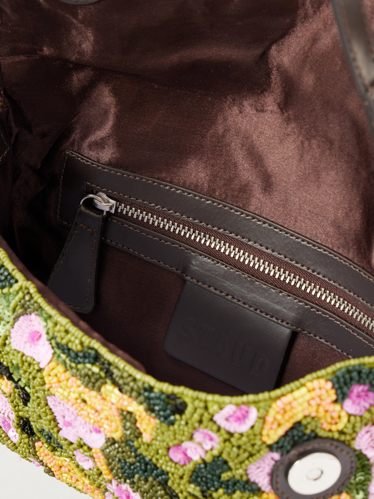 Timmy Bead And Sequin-Embellished Shoulder Bag
