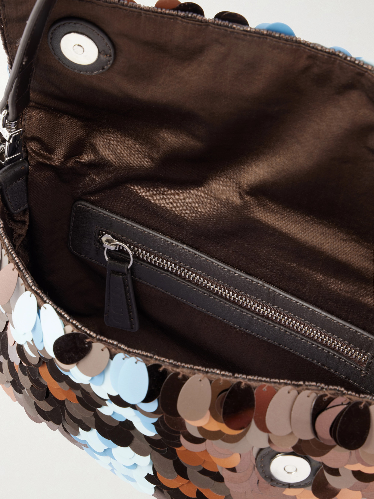 Timmy Sequin-Embellished Shoulder Bag